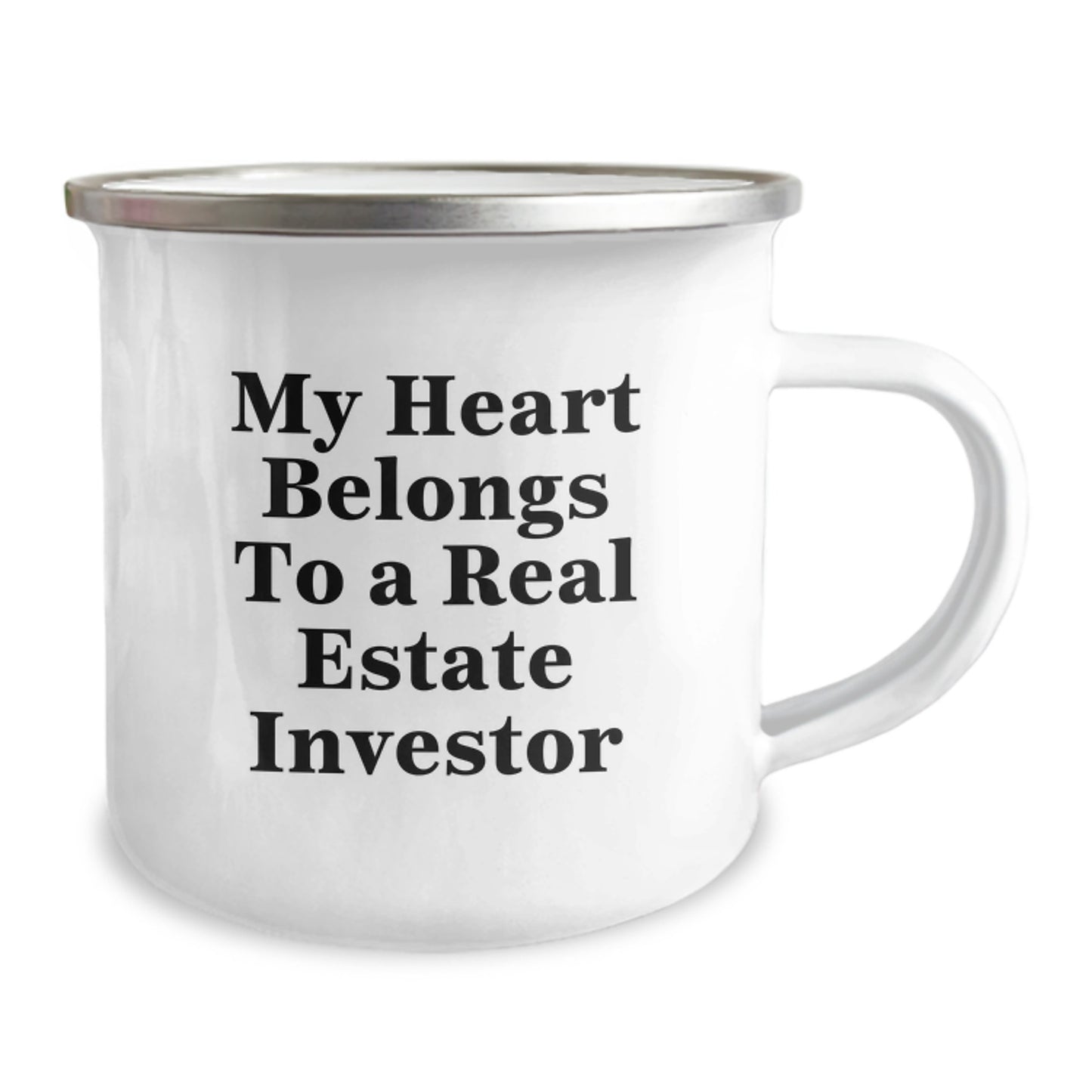 Funny Real Estate Investor Camping Mug Gifts from Family for Christmas Unique Presents for Him - Image 2