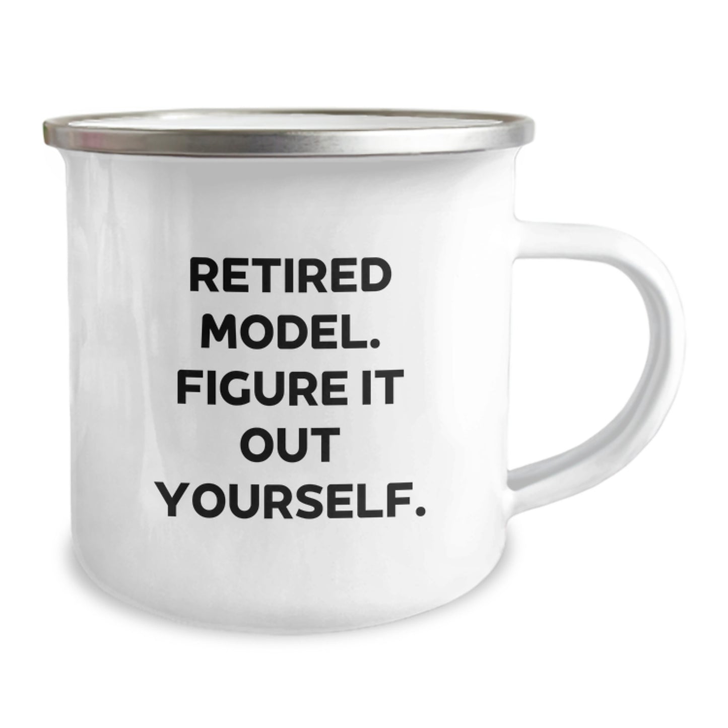 Funny Model Gifts from Friends for Model Enthusiasts, Retired Model Figure It Out Yourself Birthday Unique Gifts - Image 2