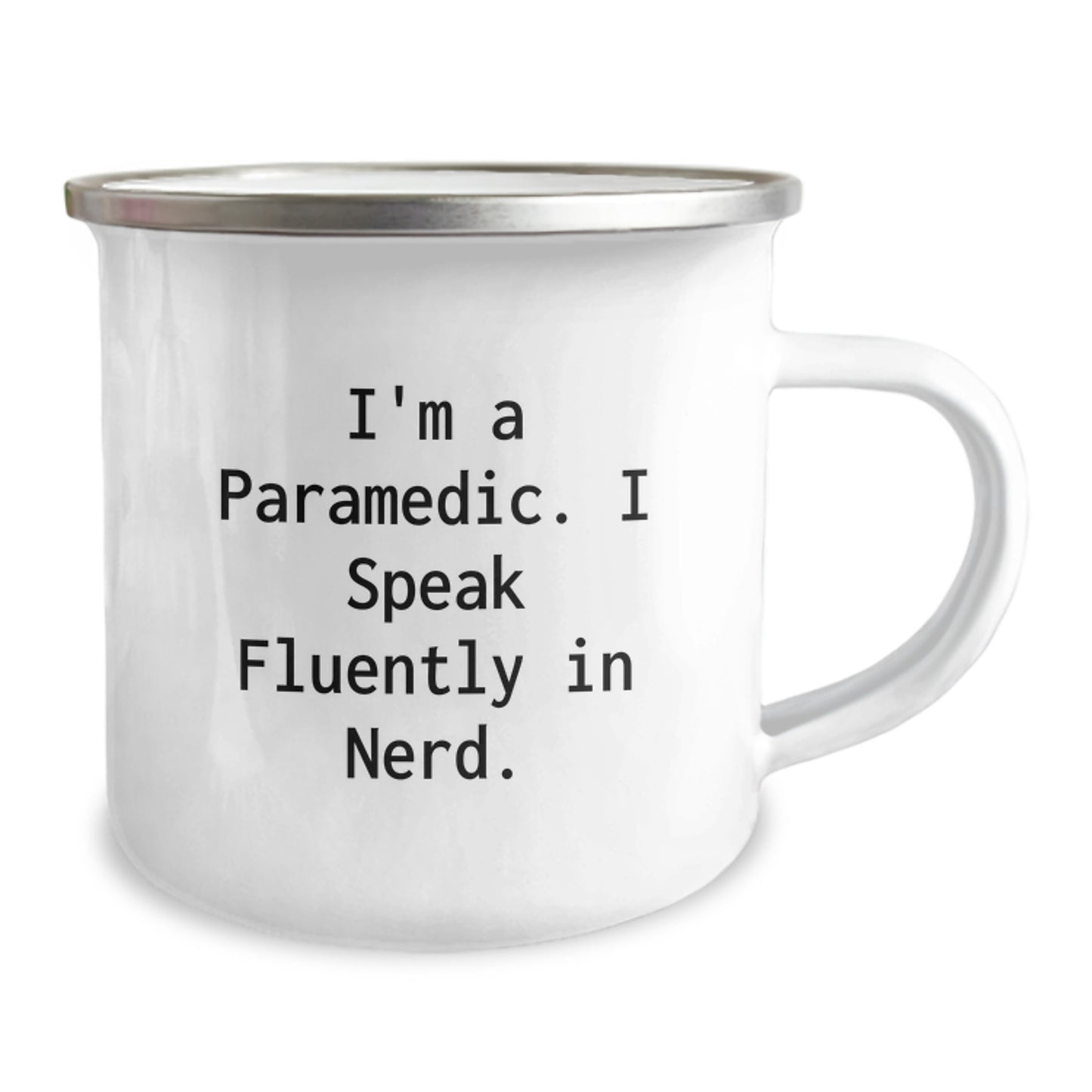 Rescue Worker Gifts for Men Funny Camping Mug I'm a Rescue Worker I Speak Fluently In genius Gifts from Family - Image 2