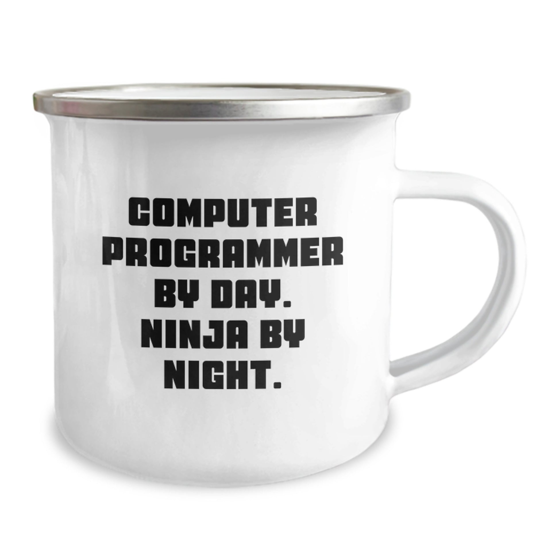 Computer Programmer Gifts from Friends Funny Ninja Mug, Birthday Unique Gifts for Men, Women, Coworkers, Family - Image 2