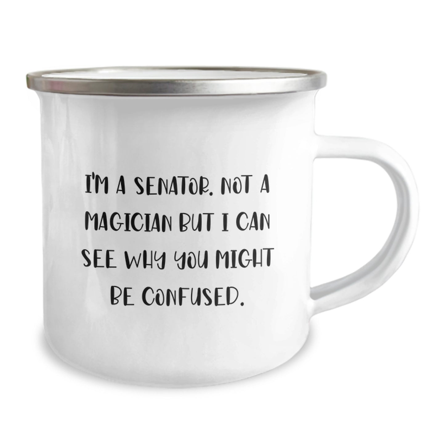 Funny Senator Camping Mug Gifts from Friends for Senator - Christmas Unique Gifts for Men - Image 2