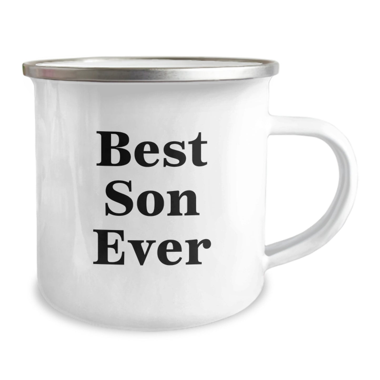 Funny Son Camping Mug Gifts from Women to Men, Best Son Ever Unique Christmas Unique Gifts for Son - Image 2