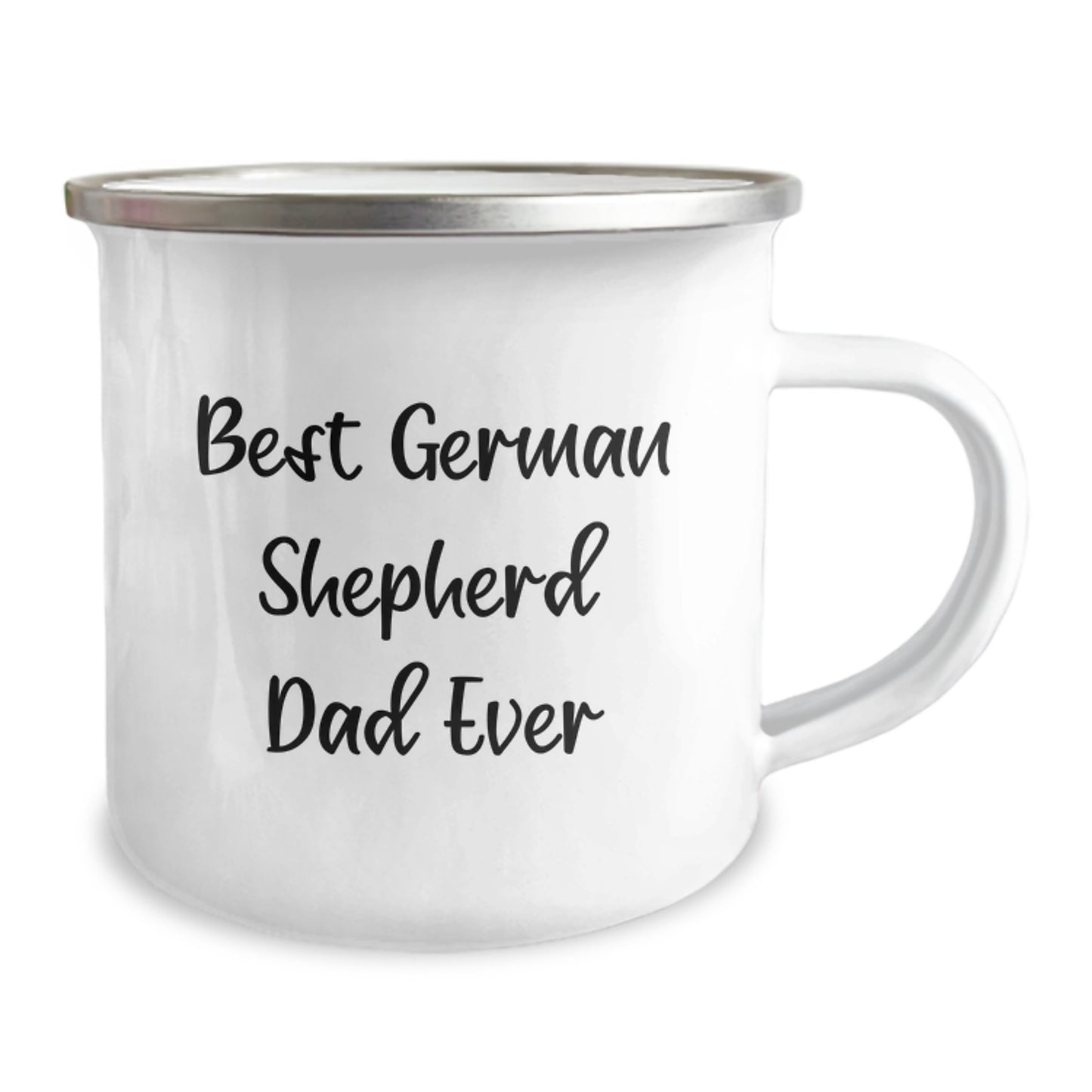 Funny German Shepherd Dad Ever Gifts from Men for German Shepherd Dog Camping Mug, Perfect Graduation Unique Gifts - Image 2