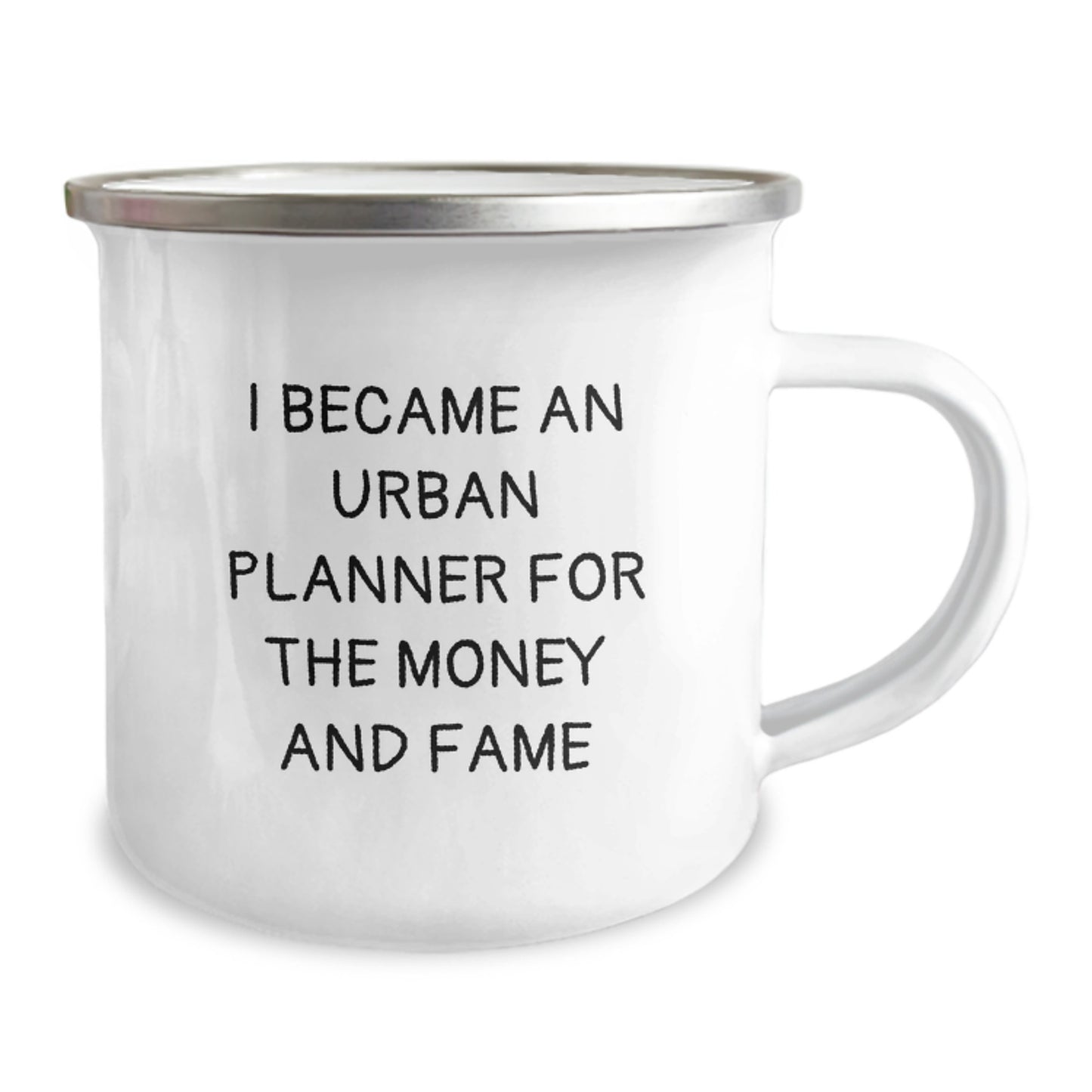 A Funny Gift for Urban Planner Friends, 'I Became An Urban Planner For The Money And Fame' Enthusiast Christmas Unique Gifts from Men to Women - Image 2