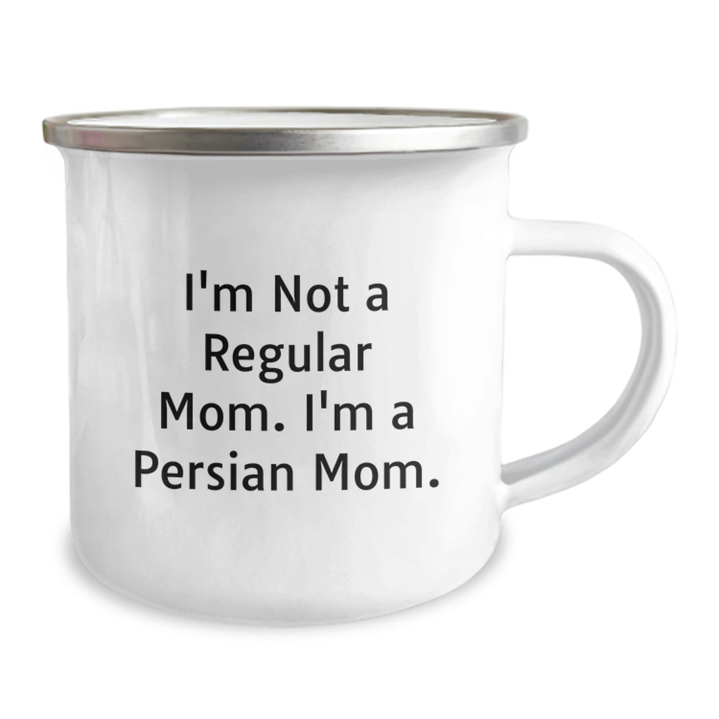 Funny Persian Cat Gifts for Mom, Christmas Unique Mugs for Cat Lovers, Camping Mug - Image 2