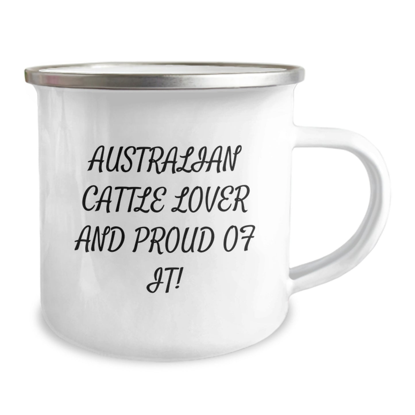 Australian Cattle Dog Lovers Funny Gifts from Men to Family, 12 oz Camping Mug for Birthday - Image 2