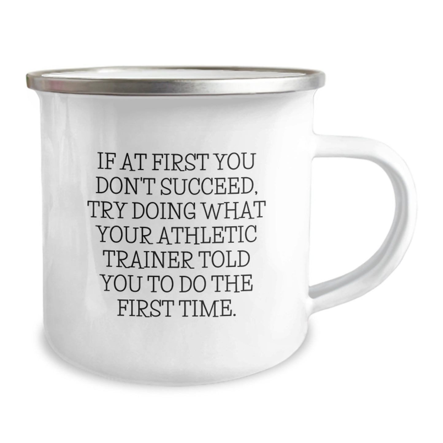 Funny Gifts from Friends and Family to the Best Athletic Trainers, Unique Christmas Unique Gifts, Camping Mug with Inspirational Quote - Image 2