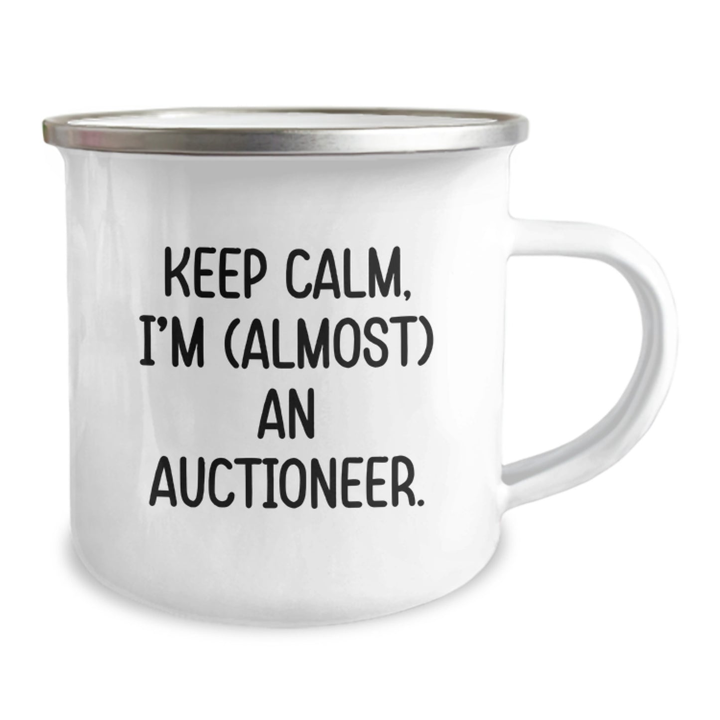 Funny Auctioneer Gifts for Men from Friends, Unique Camping Mug Keepsake for Auctioneer Enthusiasts, Christmas Unique Gifts for Friends and Family - Image 2