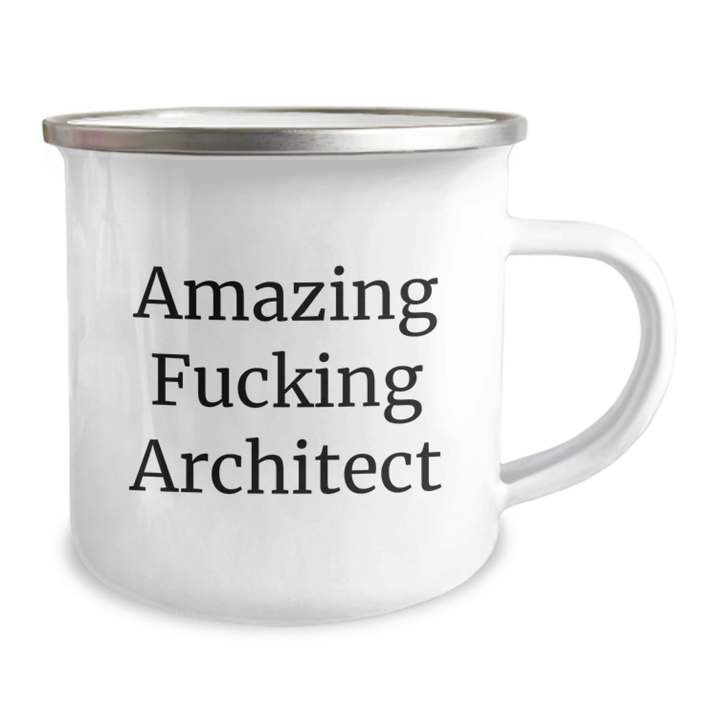 Funny Architect Gifts from Men to Friends for Christmas Unique Fun Mugs with Amazing F--king Architect Quote - Image 2