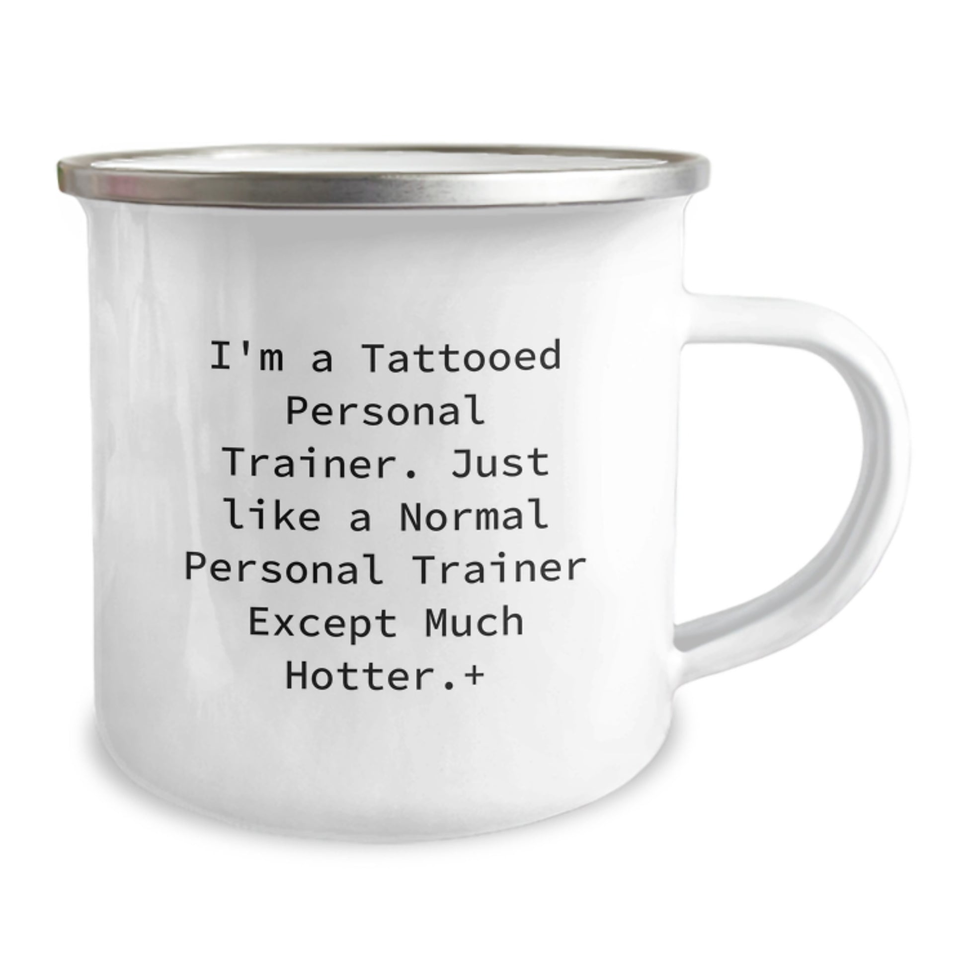Funny Personal Trainer Gifts for Men - I'm A Tattooed Personal Trainer, Christmas Unique Gifts from Friends, Personal Trainer Camping Mug - Image 2