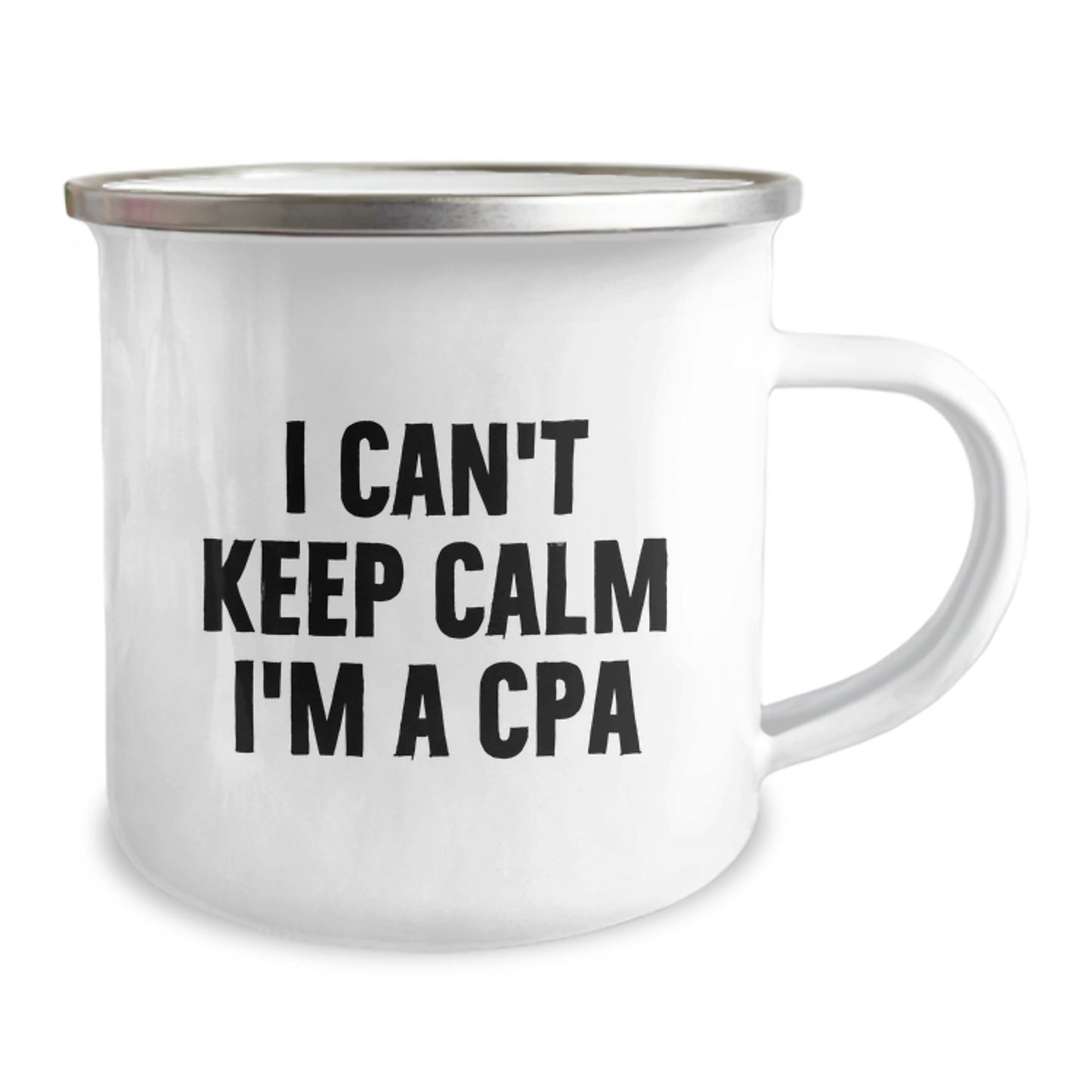 Funny CPA Camping Mug Gifts from Friends for Men, 'I Can't Keep Calm I'm A Cpa' Inspirational Christmas Unique Gifts - Image 2