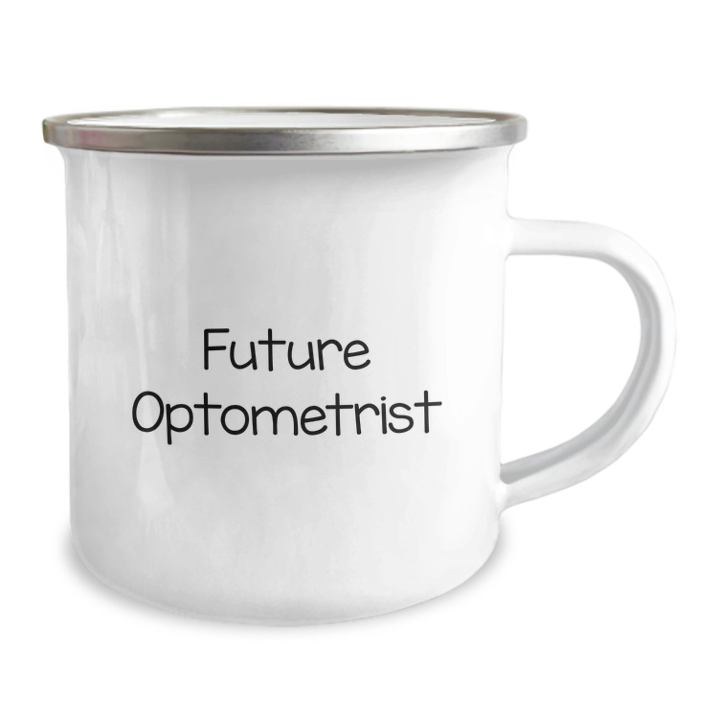 Gifts from Friends, Funny Quote for Future Optometrist Camping Mug, Unique Christmas Unique Gifts - Image 2