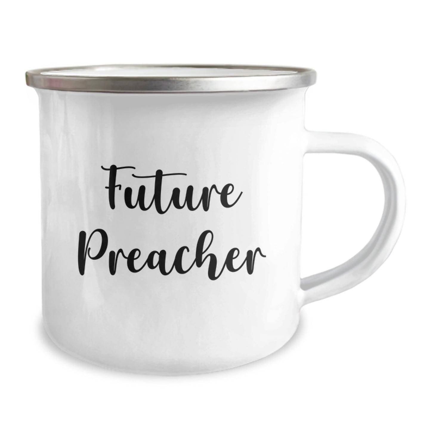 Funny Preacher Gifts from Men to Future Preacher, Unique Camping Mug for Graduation - Image 2
