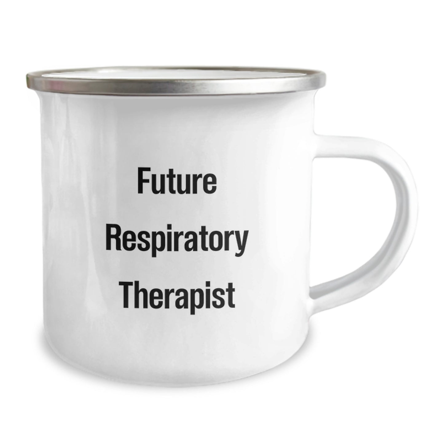 Funny Inspirational Gifts from Friends to Future Respiratory Therapist, 'You're a Breath of Fresh Air' Camping Mug for Graduation - Image 2