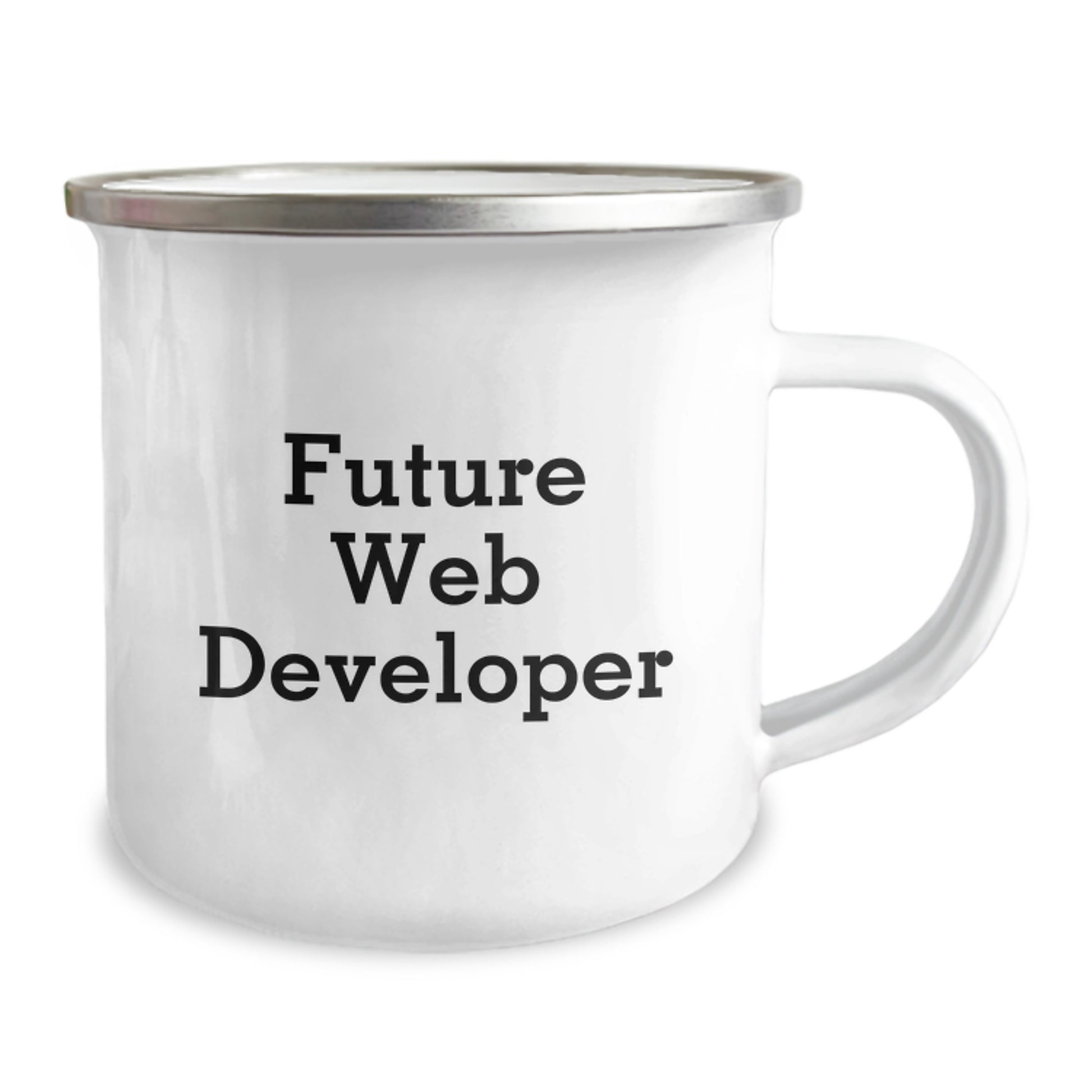 Funny Web Developer Gifts for Future Web Developer Graduation, Camping Mug with Inspirational Quote from Friends, Perfect for Coworkers or Family - Gifts from Men - Image 2
