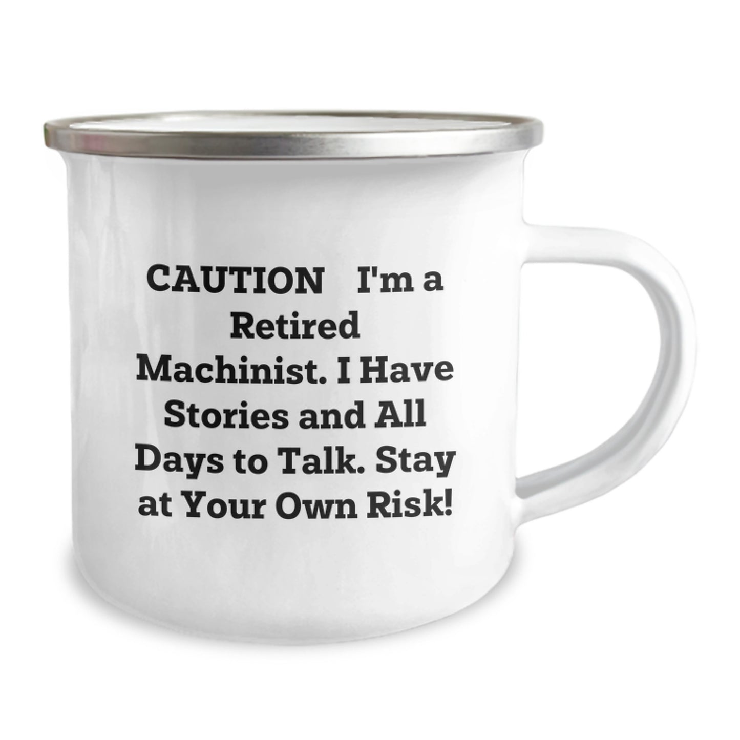 Funny Machinist Gifts from Men to Women, Unique Christmas Unique Gifts for Machinist, Machinist Camping Mug with Permanent Printing - Image 2