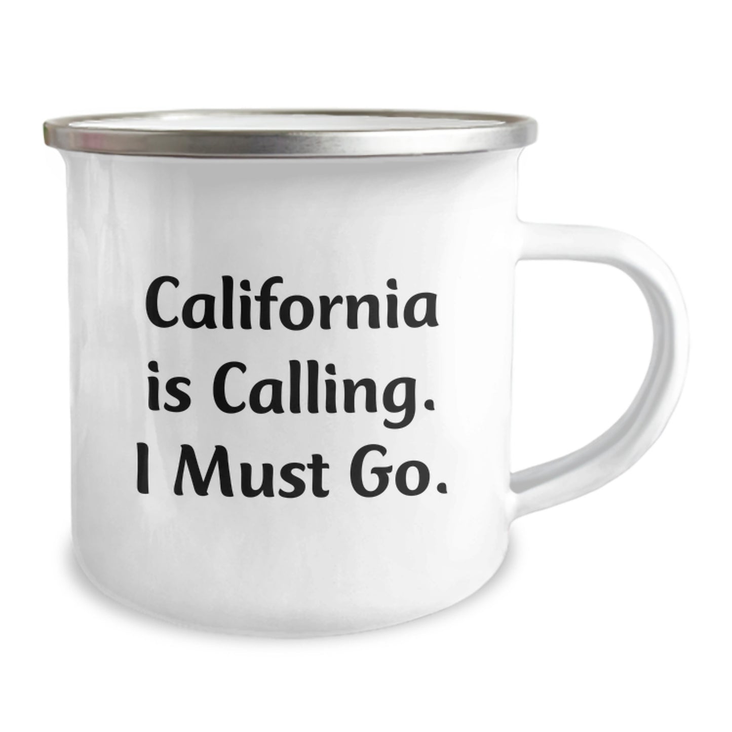 California Camping Mug, Funny Quote Gift for Friends from California, Christmas Unique Gifts - Image 2
