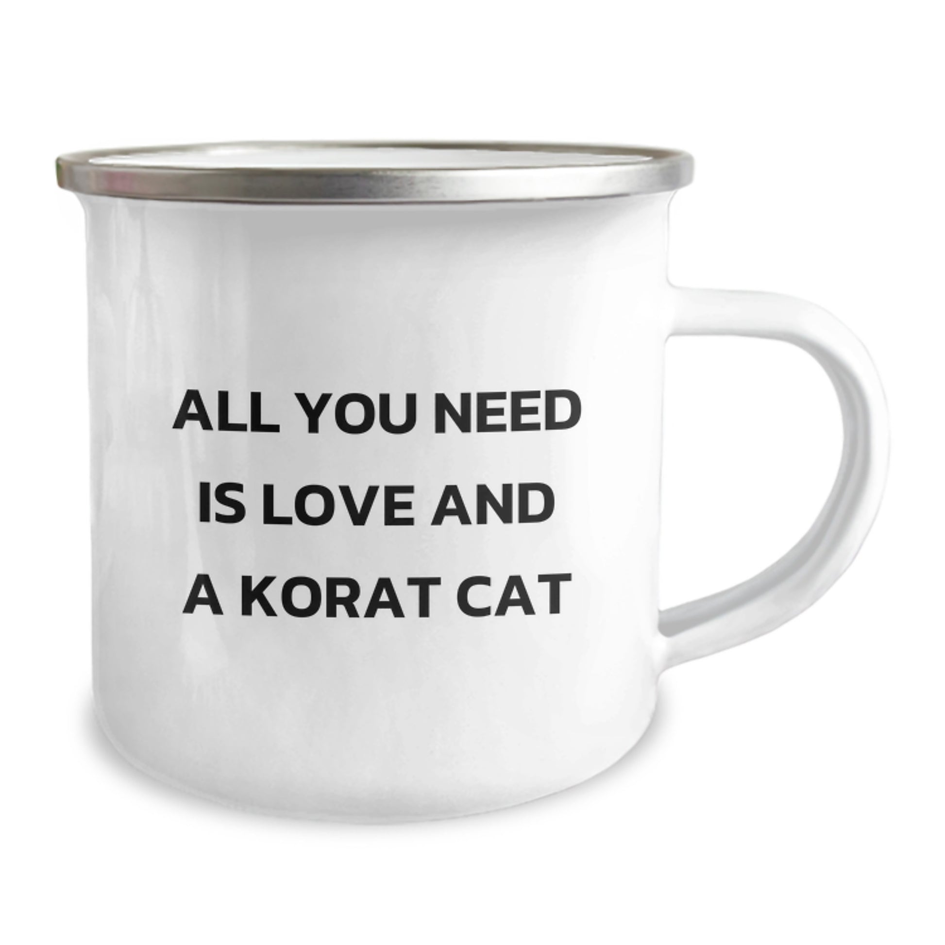 Funny Korat Cat Gifts for Men from Friends - Camping Mug with Love Quote, Perfect Christmas Unique Gifts - Image 2