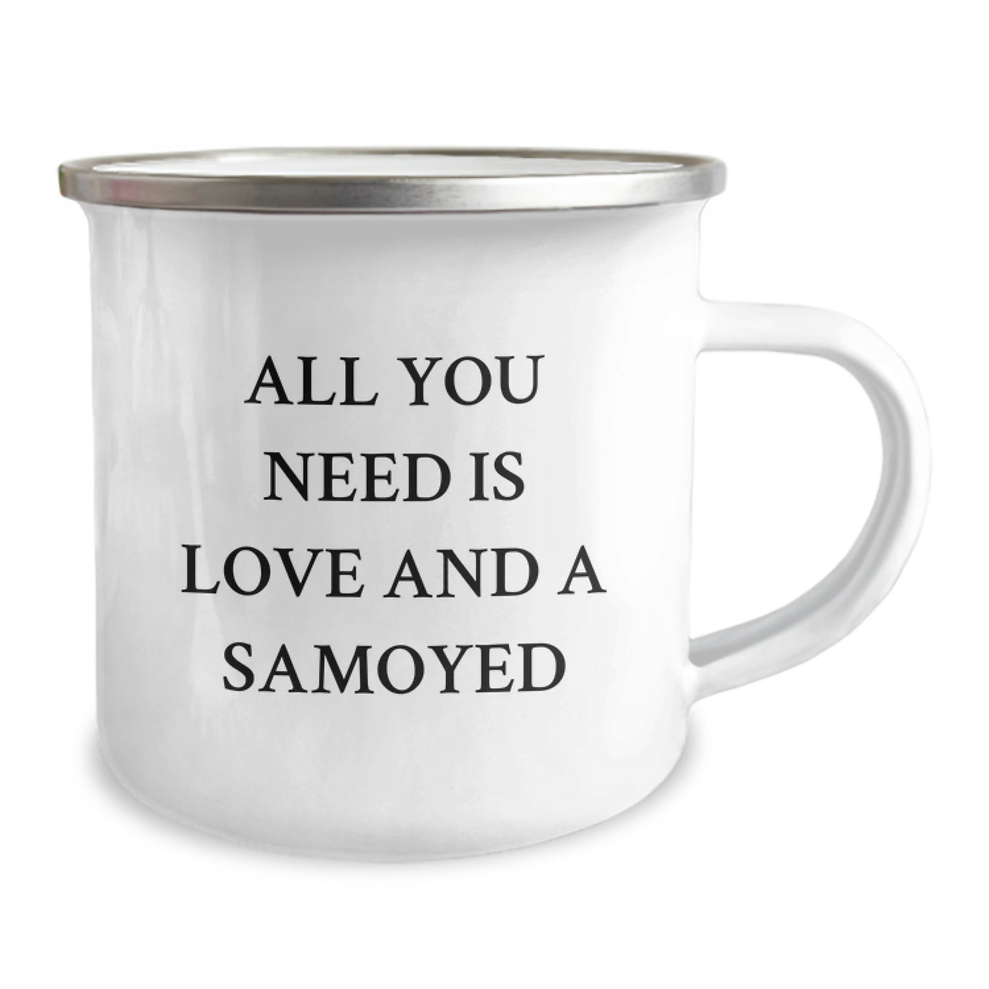 Funny Samoyed Dog Lover Gifts from Friends for Men Women - Christmas Unique Mugs - Camping Adventure Quote - Image 2