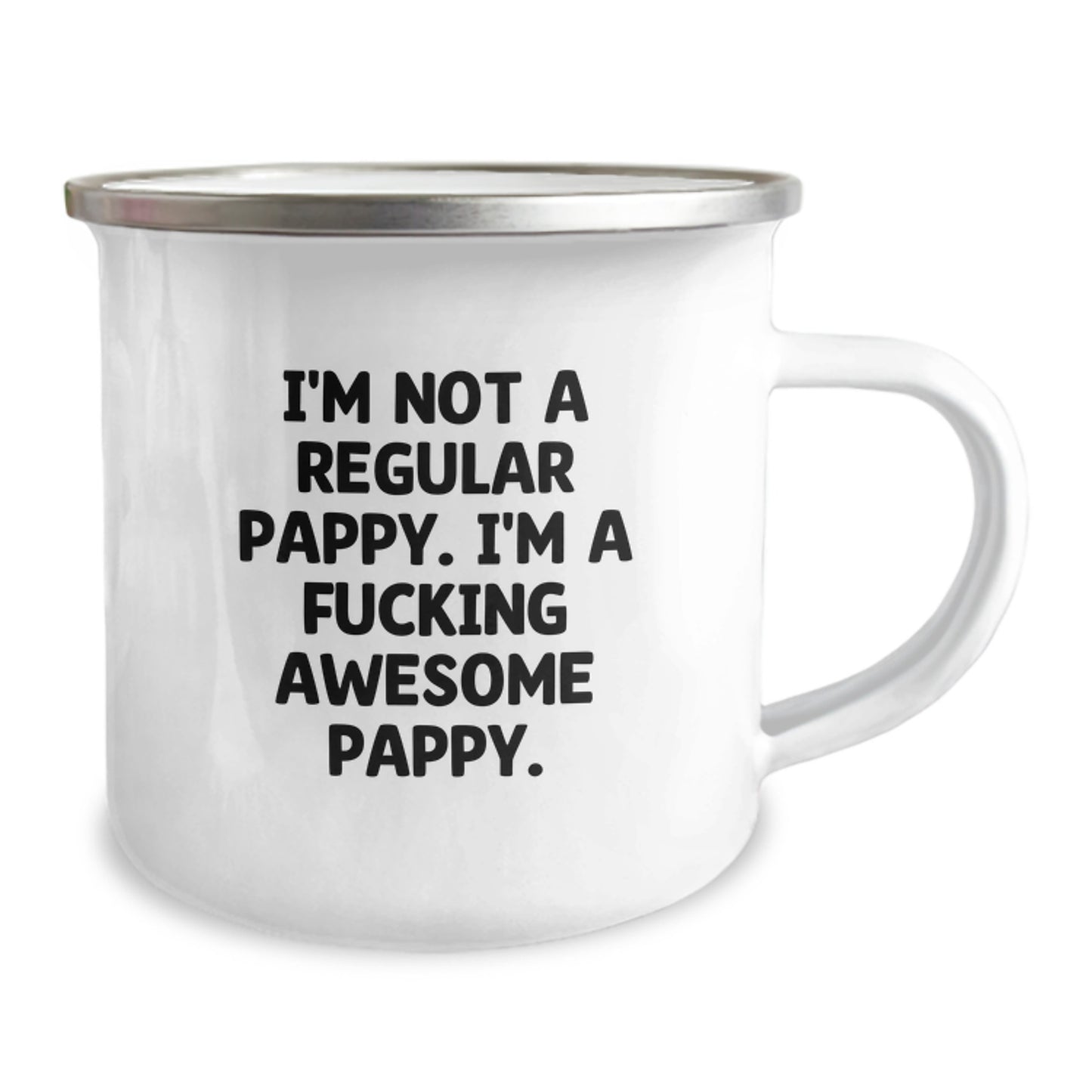 Funny Pappy Camping Mug, Ideal Gift for Men from Friends, Pappy Lover Christmas Unique Gifts - Image 2
