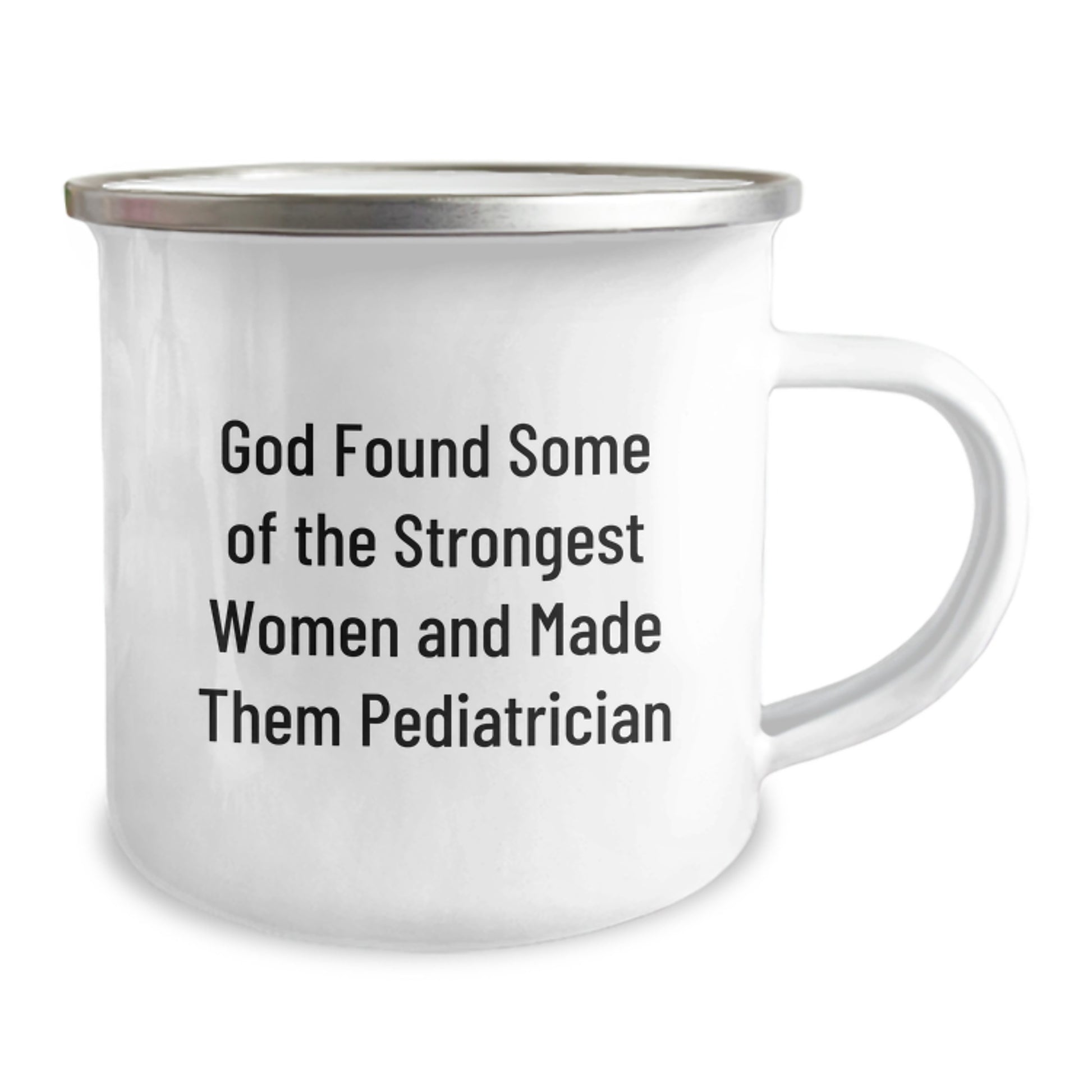 Funny Pediatrician Gifts, Inspirational Quote Camping Mug, Gifts from Women for Pediatrician Graduates - 12 oz Stainless Steel - Image 2