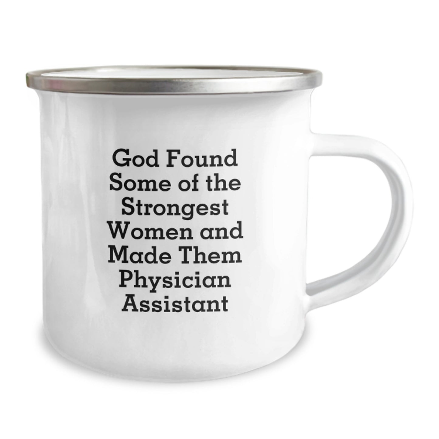 Funny Physician Assistant Gifts from Friends for Women Christmas Unique Mugs - God Made Them PA 'Strongest Women' - Image 2