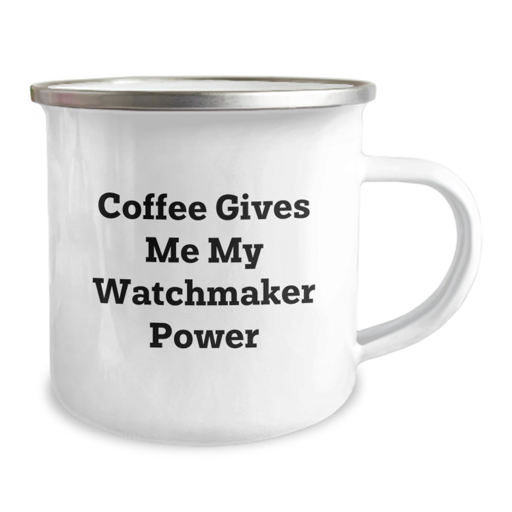 Funny Watchmaker Gifts for Men from Family - Coffee Gives Me My Watchmaker Power, Graduation Unique Gifts for Watchmaker Friends - Image 2