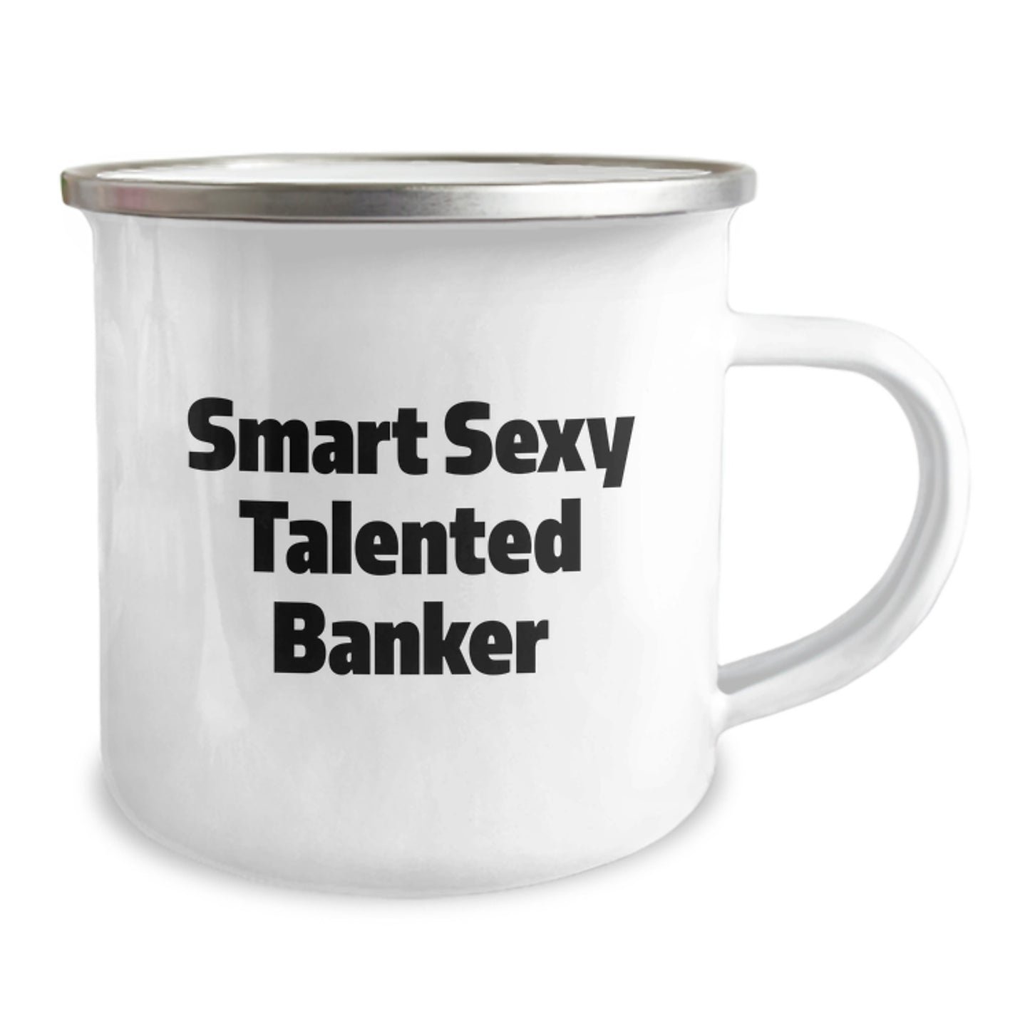 Funny Banker Gifts from Men for Smart Sexy Talented Banker - Christmas Unique Camping Mug for Friends, Coworkers, Family - Image 2