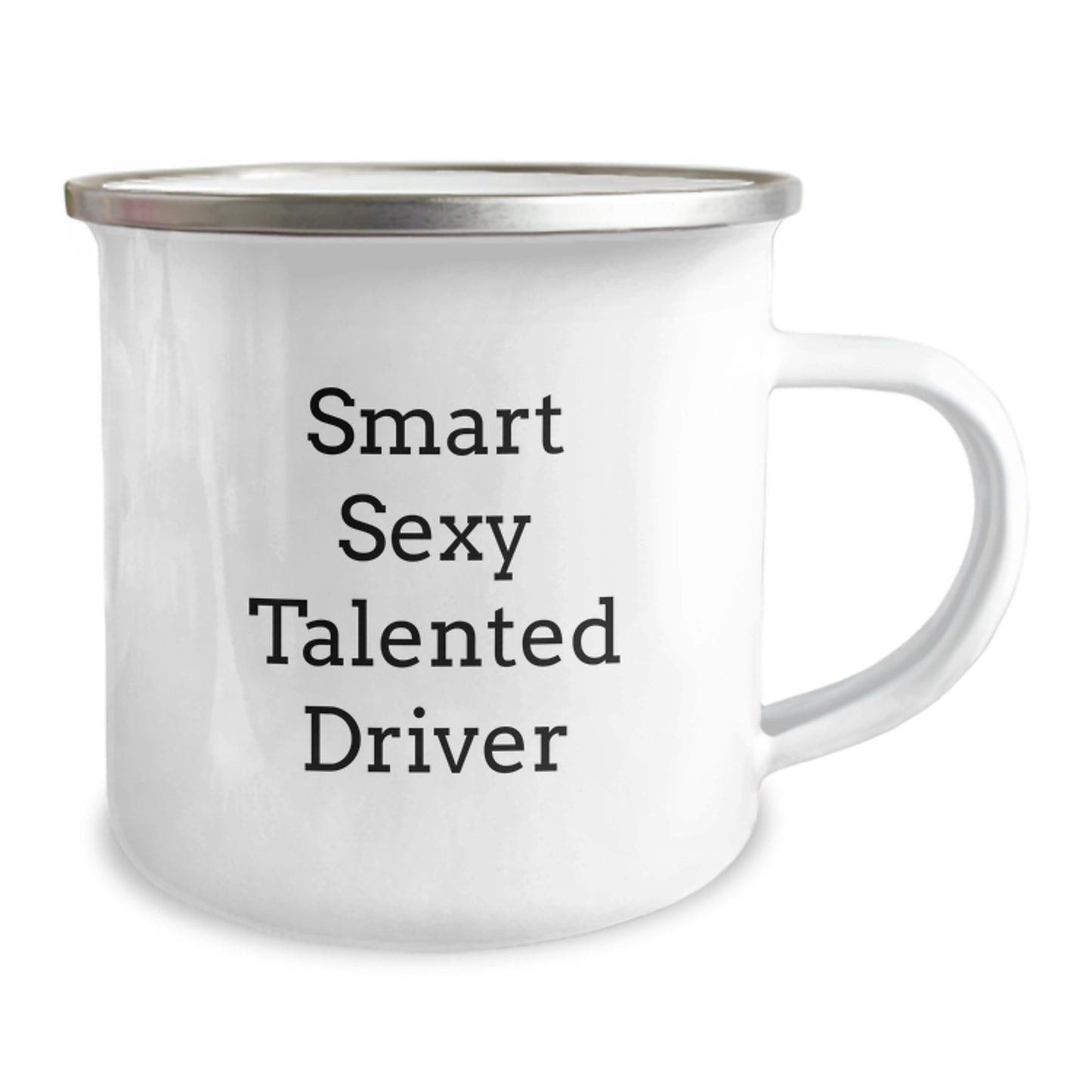 Funny Driver Gifts, Smart Sexy Talented Driver Quote, Camping Mug for Birthday, Gifts from Friends to Driver - Image 2