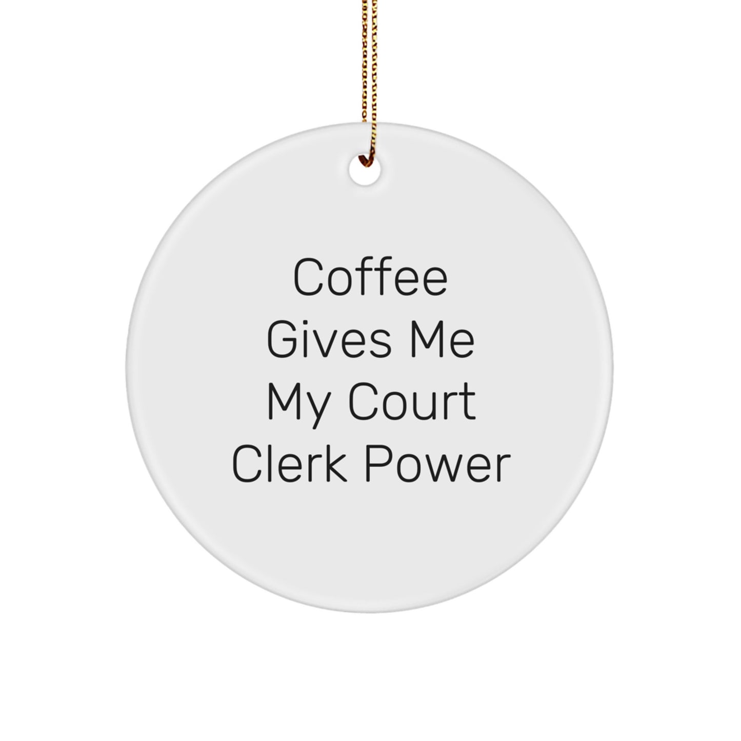 Coffee-Loving Court Clerks' Christmas Delight | Gifts for Court Clerks from Friends and Family - Image 1