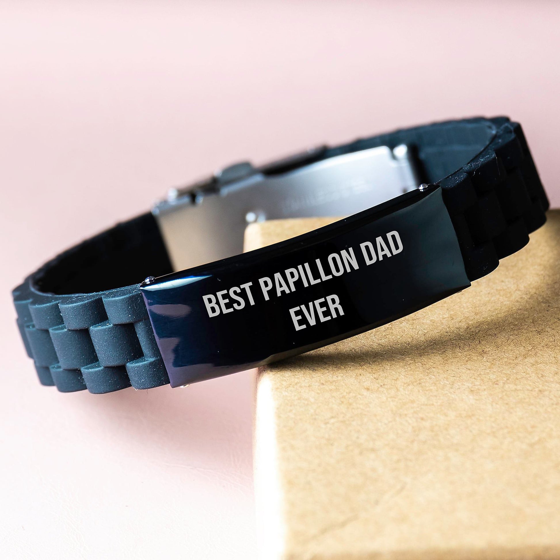Papillon Dog Gifts, Funny Quote Jewelry, Glide lock Clasp Adjustable Birthday Unique Gift for Papillon Dog Lovers from Men, Women, Friends, Family - Image 3