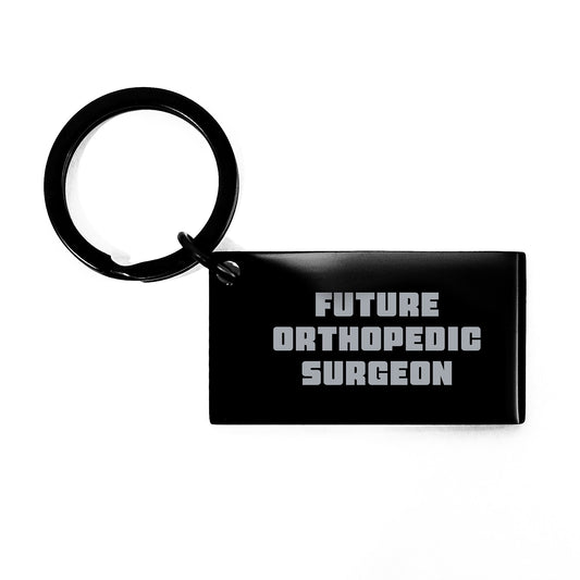 Funny Inspirational Keychain Gifts for Future Orthopedic Surgeon Friends Family Christmas Unique Presents from Men Women Coworkers - Image 1