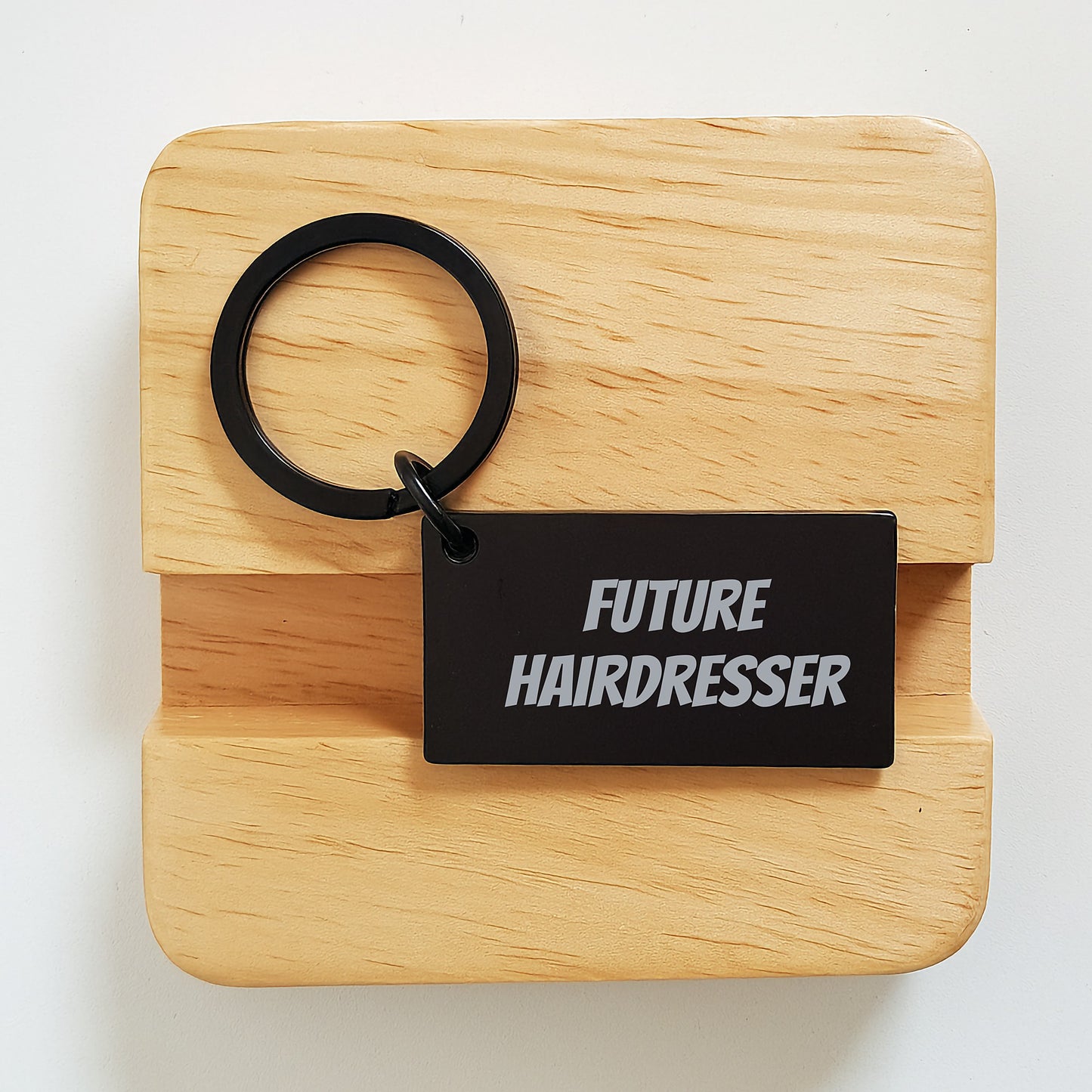 Funny Hairdresser Gifts from Friends to Future Hairdresser Keychain, Inspirational Quote, Graduation Unique Gifts - Image 2