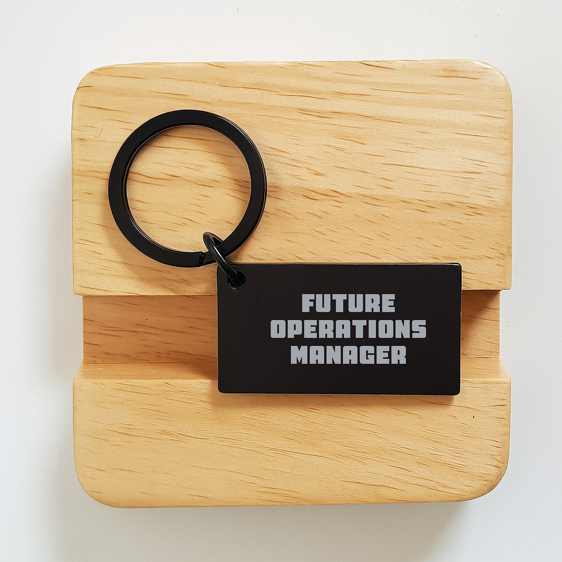 Funny Operations Manager Keychain Gifts for Future Operations Manager, Unique Graduation Gifts from Friends, Coworkers, Family, Men and Women - Image 2