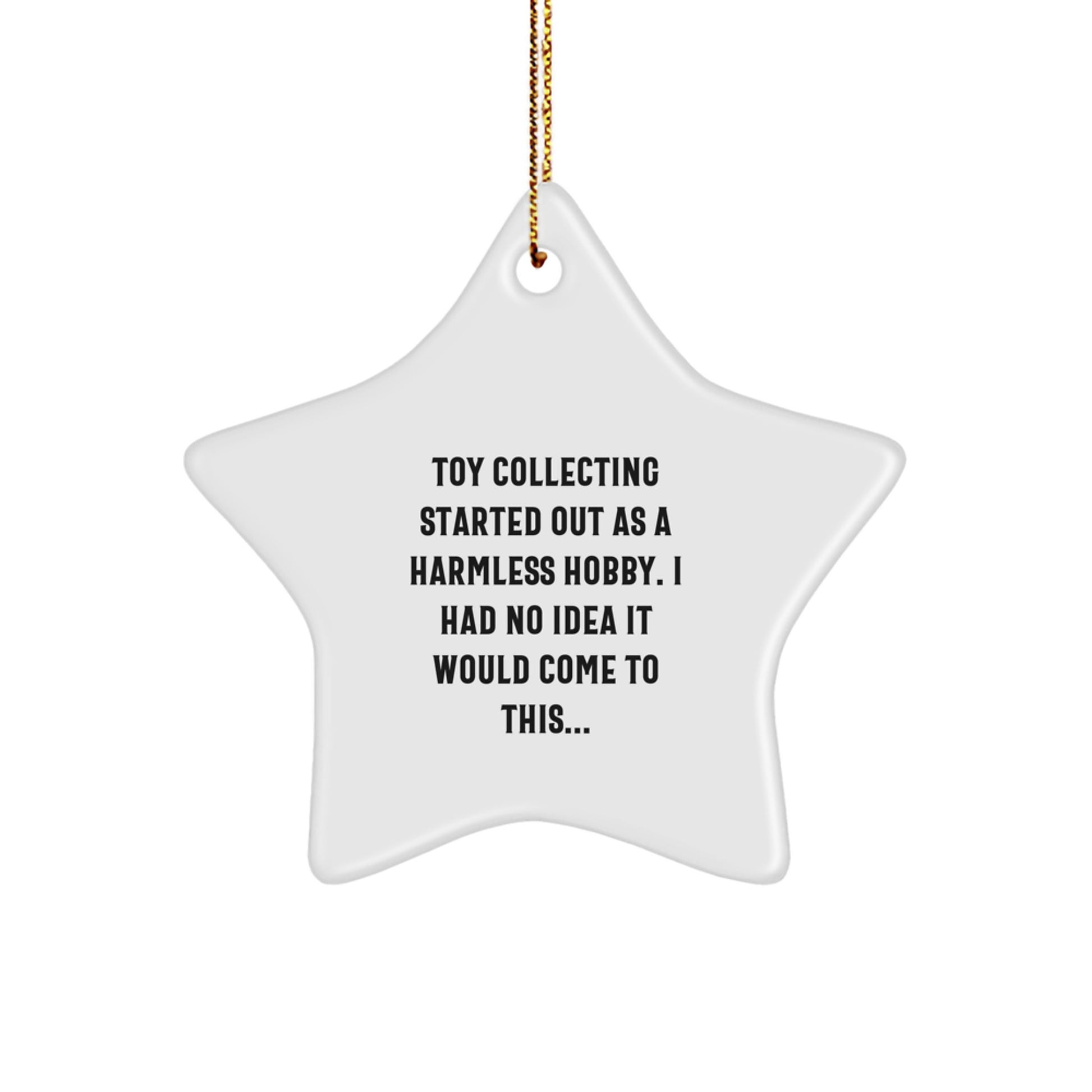 Funny Toy Collecting Star Ornament Gifts from Friends to Family for Christmas - Image 1