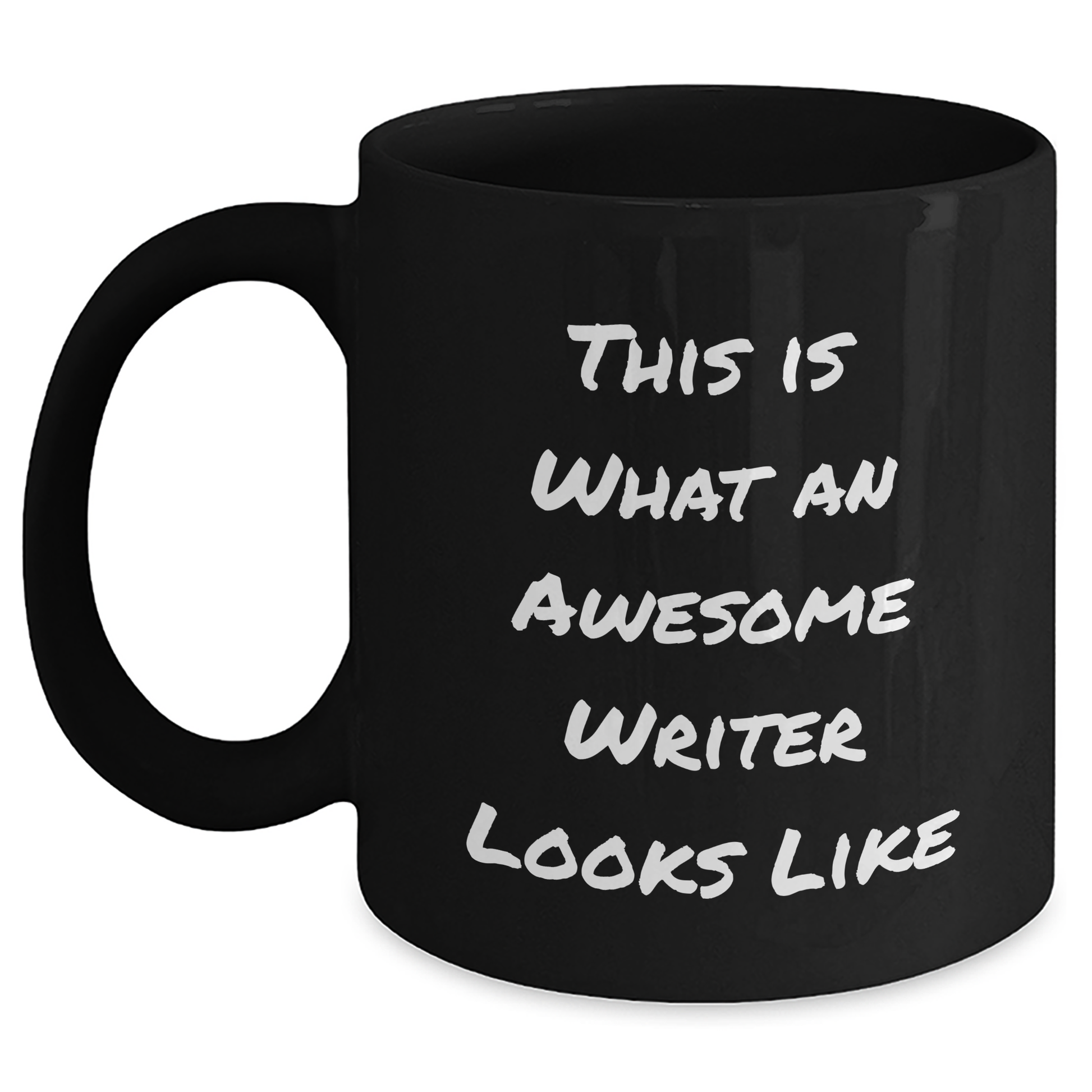 Writer Gifts, Funny Quote Black Coffee Mug, Graduation Unique Gifts from Friends, Gifts for Writer - Main