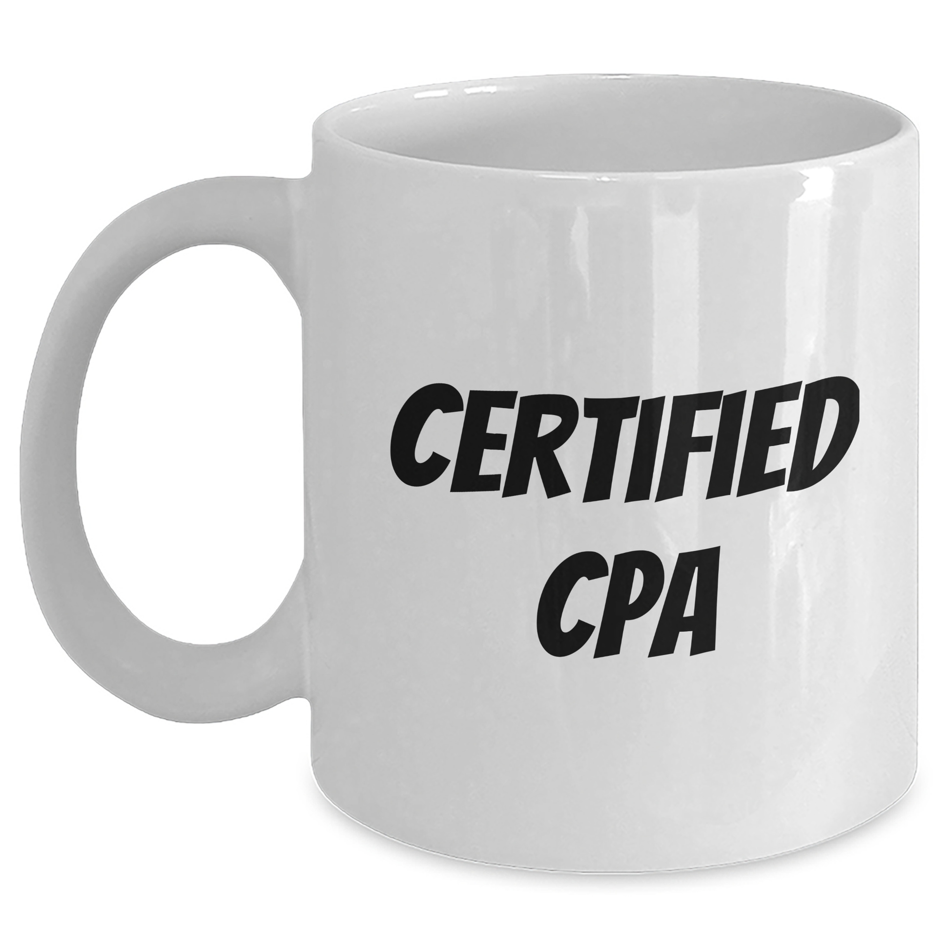 CPA Gifts, Funny White Coffee Mugs, Gifts from Family, for Certified Public Accountant Graduation Unique Gifts - Main