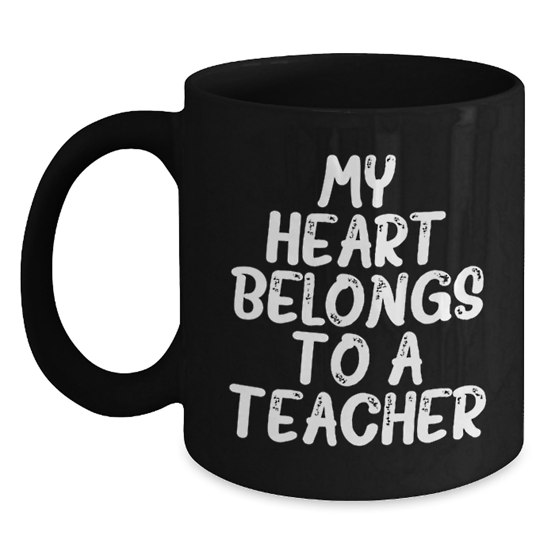 Funny Teacher Gifts from Men, Unique Black Coffee Mugs for Teachers, Christmas Unique Gifts for Women - Main