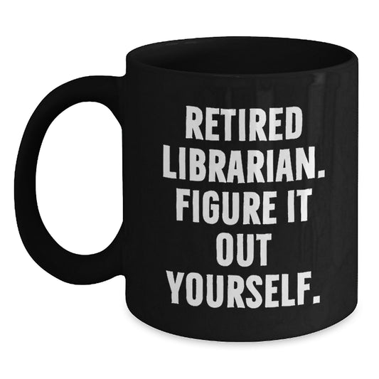 Funny Librarian Gifts for Librarians Men Women Friends from Coworkers Family - Main