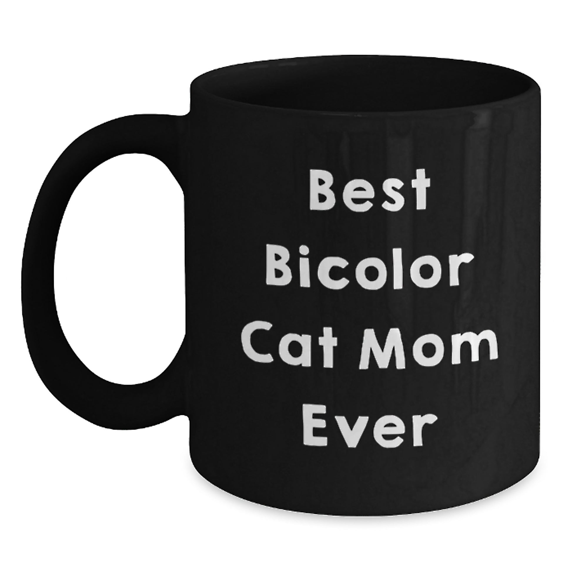 Funny Bicolor Cat Mom Gift from Friends for Birthday Unique - Main