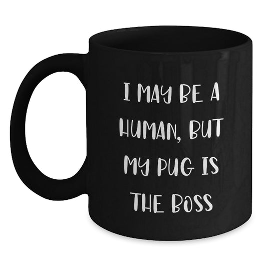 Pug Dog Lover Funny Coffee Mug Gifts from Friends and Family for Valentine's - Main