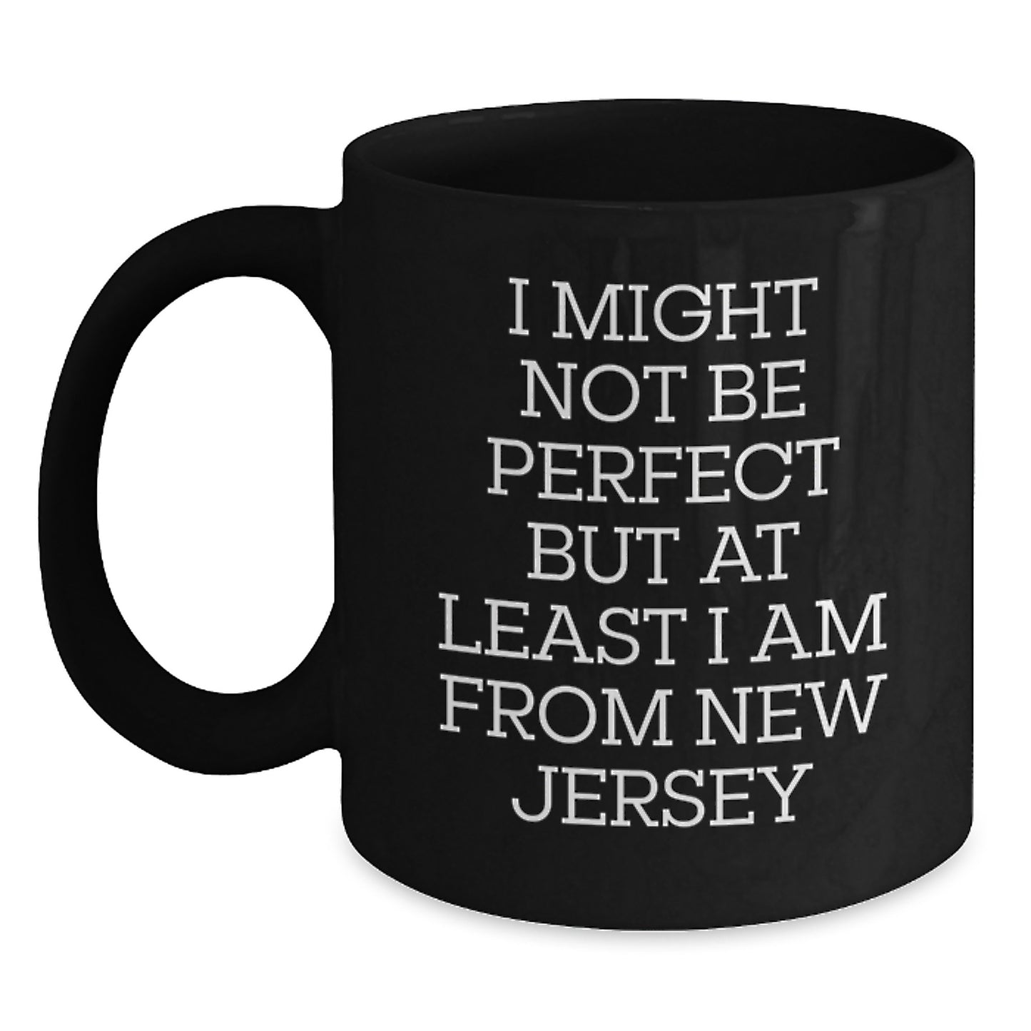 Funny New Jersey Black Coffee Mugs for Christmas Unique Gifts from Family or Friends - Main
