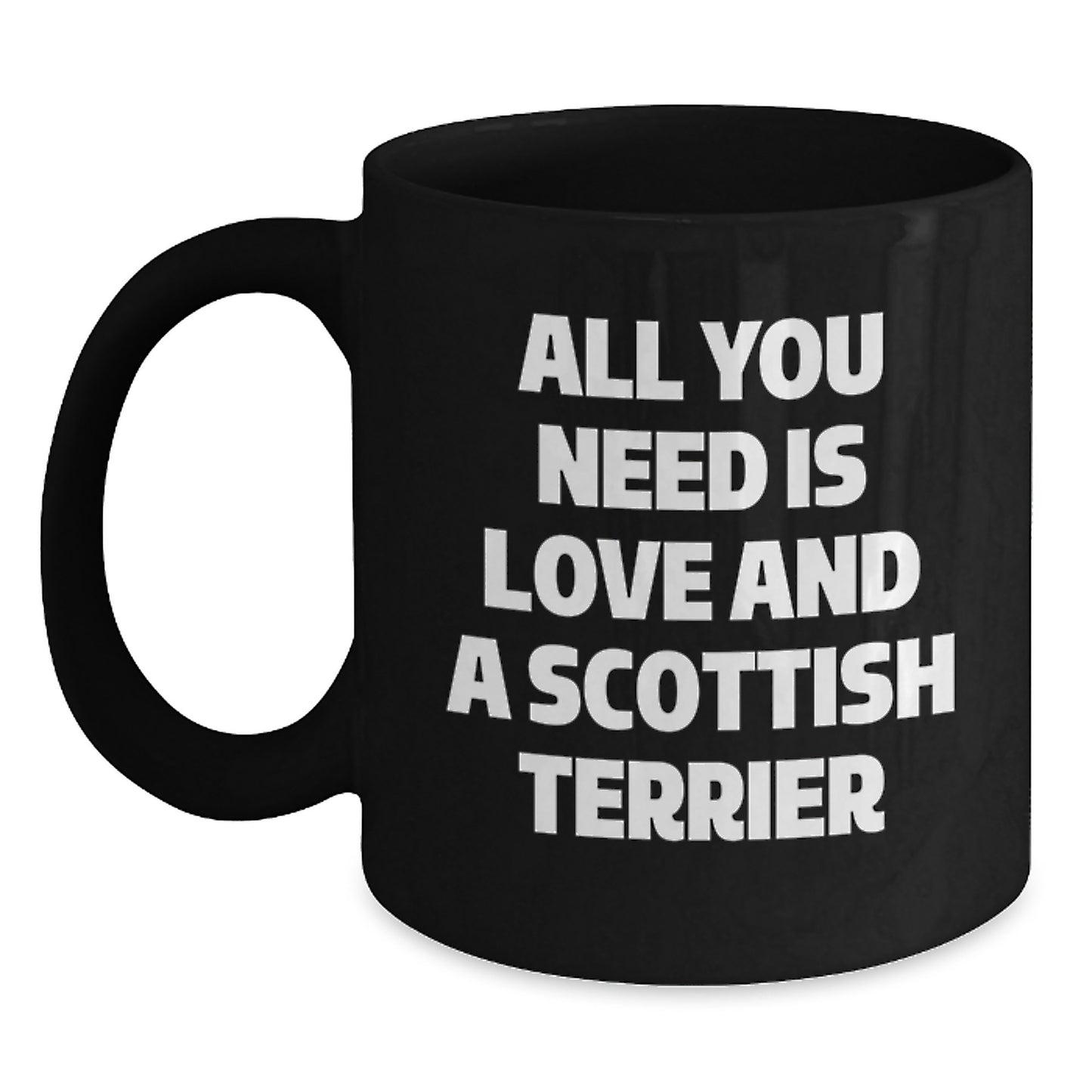 Funny Scottish Terrier Dog Lover Gifts For Men Women Friends Christmas Unique Mugs from Daughter - Main
