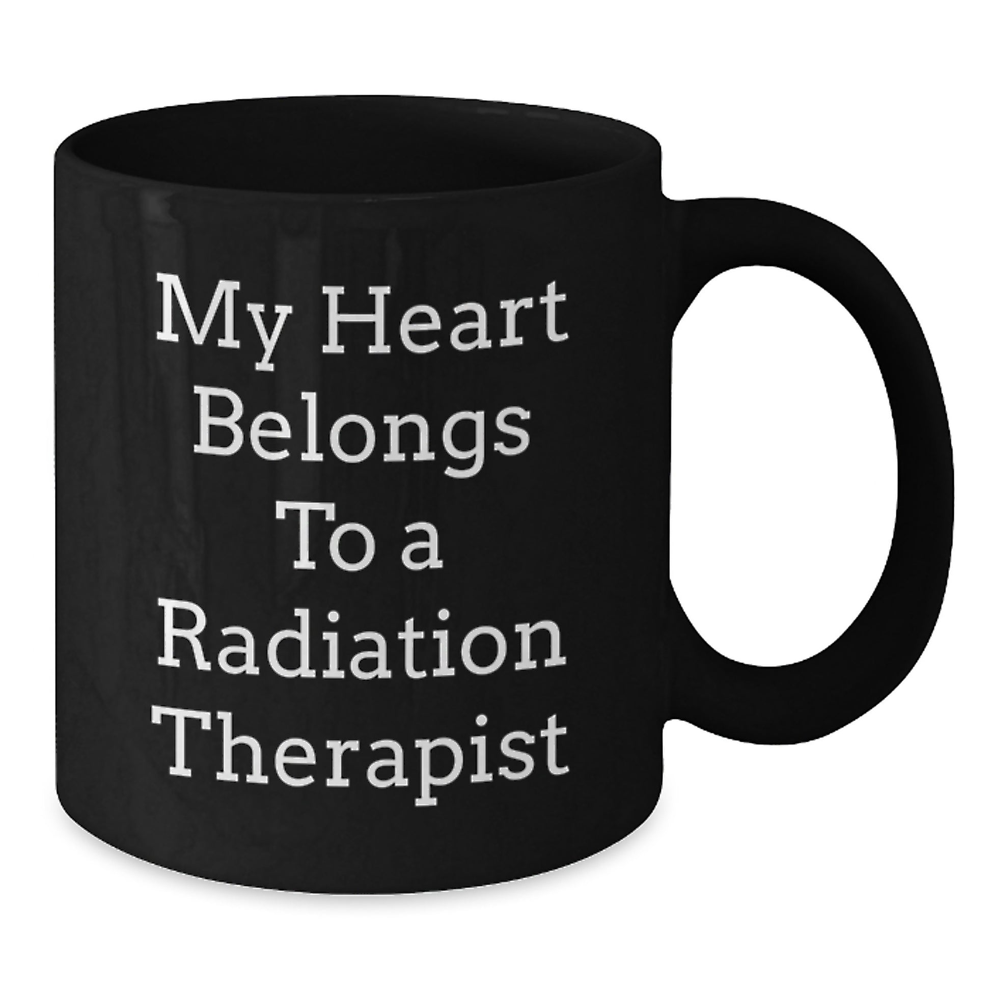 Funny Radiation Therapist Gifts from Friends, Unique Black Coffee Mugs for Radiation Therapist, Christmas Special - Additional