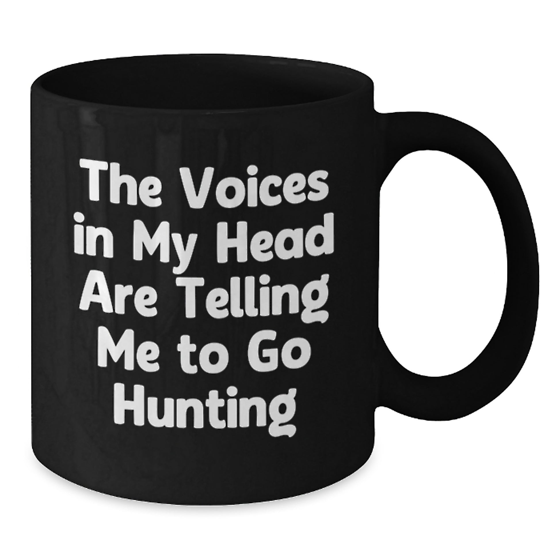 Funny Hunting Quotes Black Coffee Mug Gifts for Men from Friends, Funny Hunting Mugs Christmas Unique Gifts for Hunting Enthusiasts - Additional