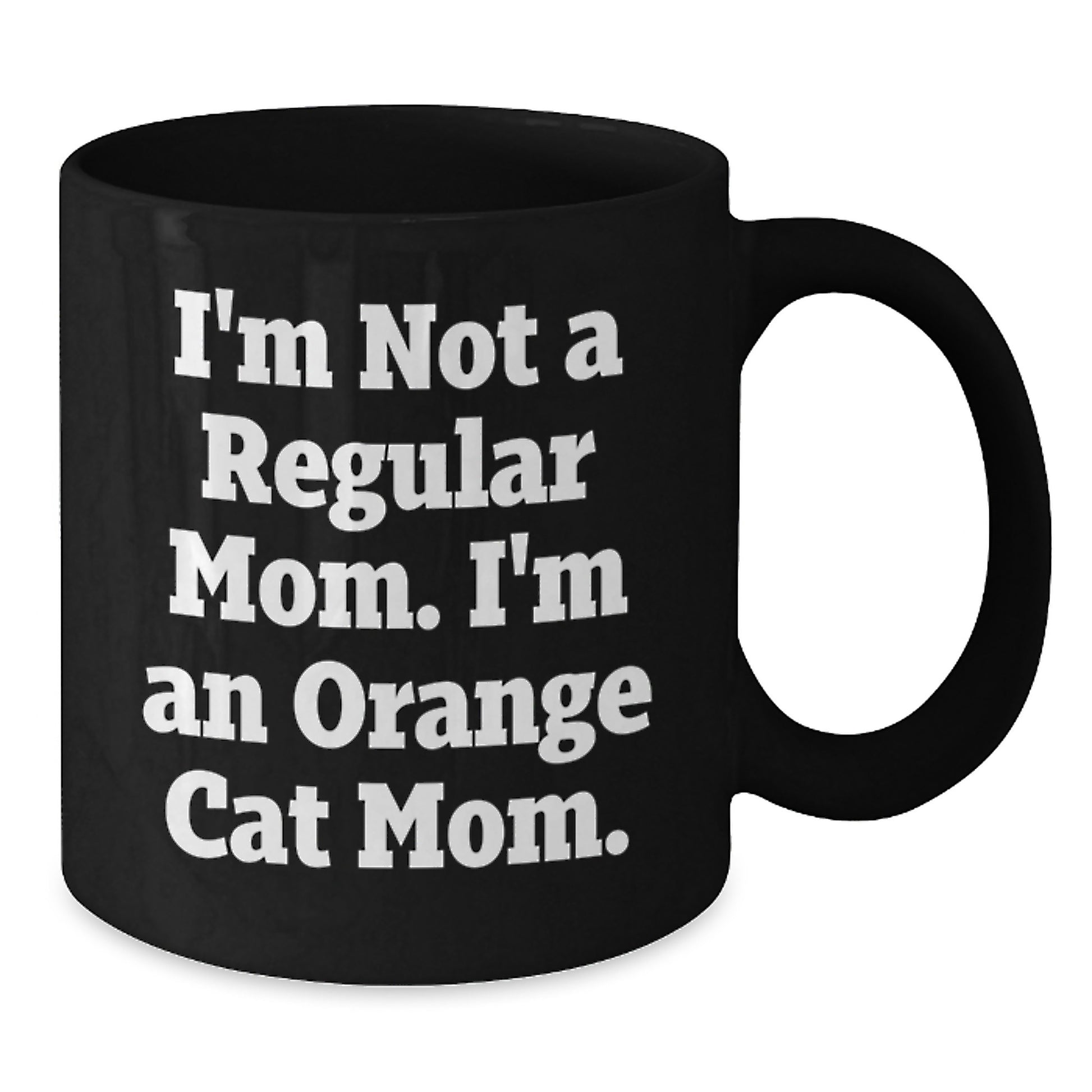 Funny Orange Cat Mom Gifts from Men to Orange Cat Lover's Birthday Unique Present - Additional