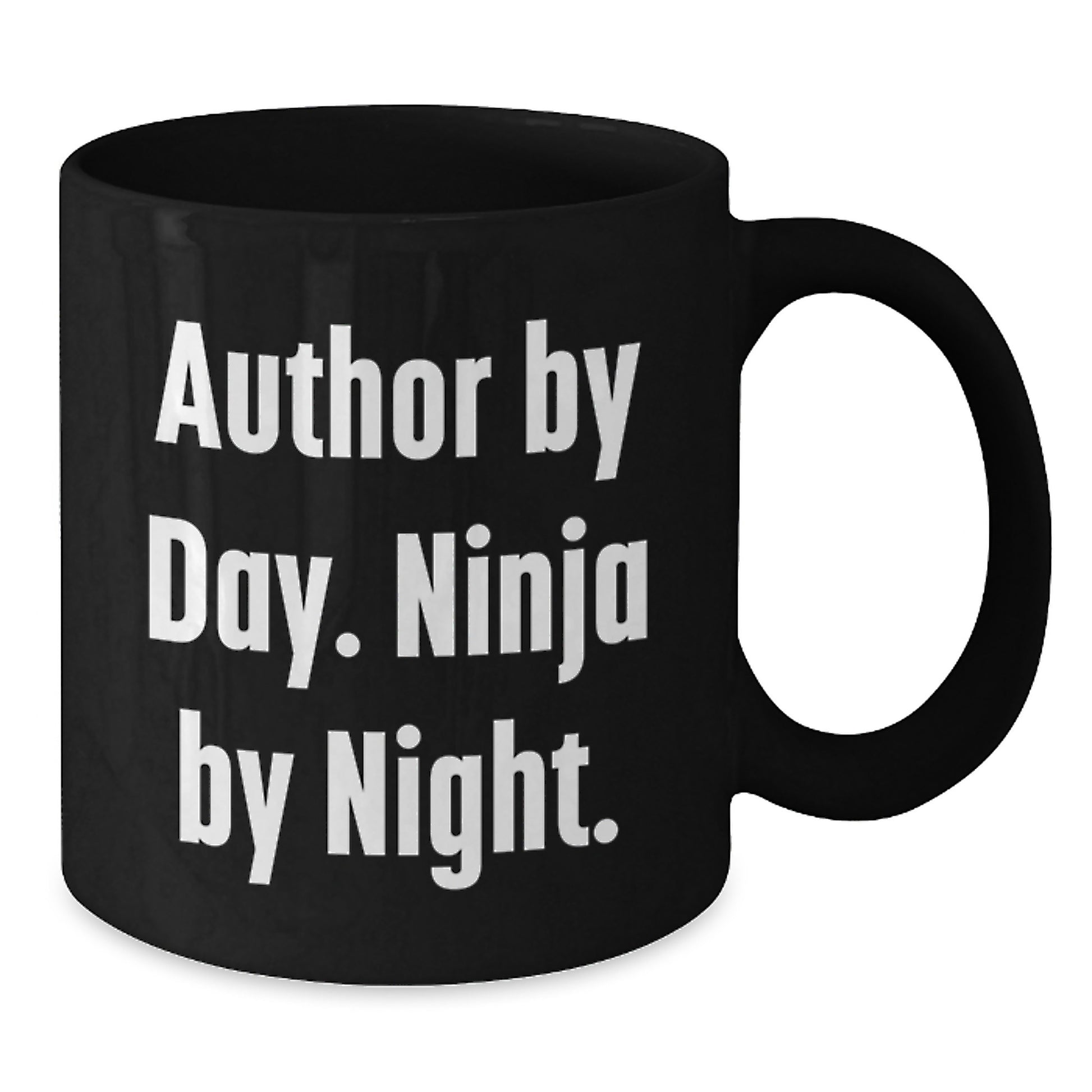 Author's Unique Gifts, Funny Quote Black Coffee Mug for Friends, Coworkers, Family - Gifts from Men, Gifts for Authors, Graduation Unique Gifts - Additional