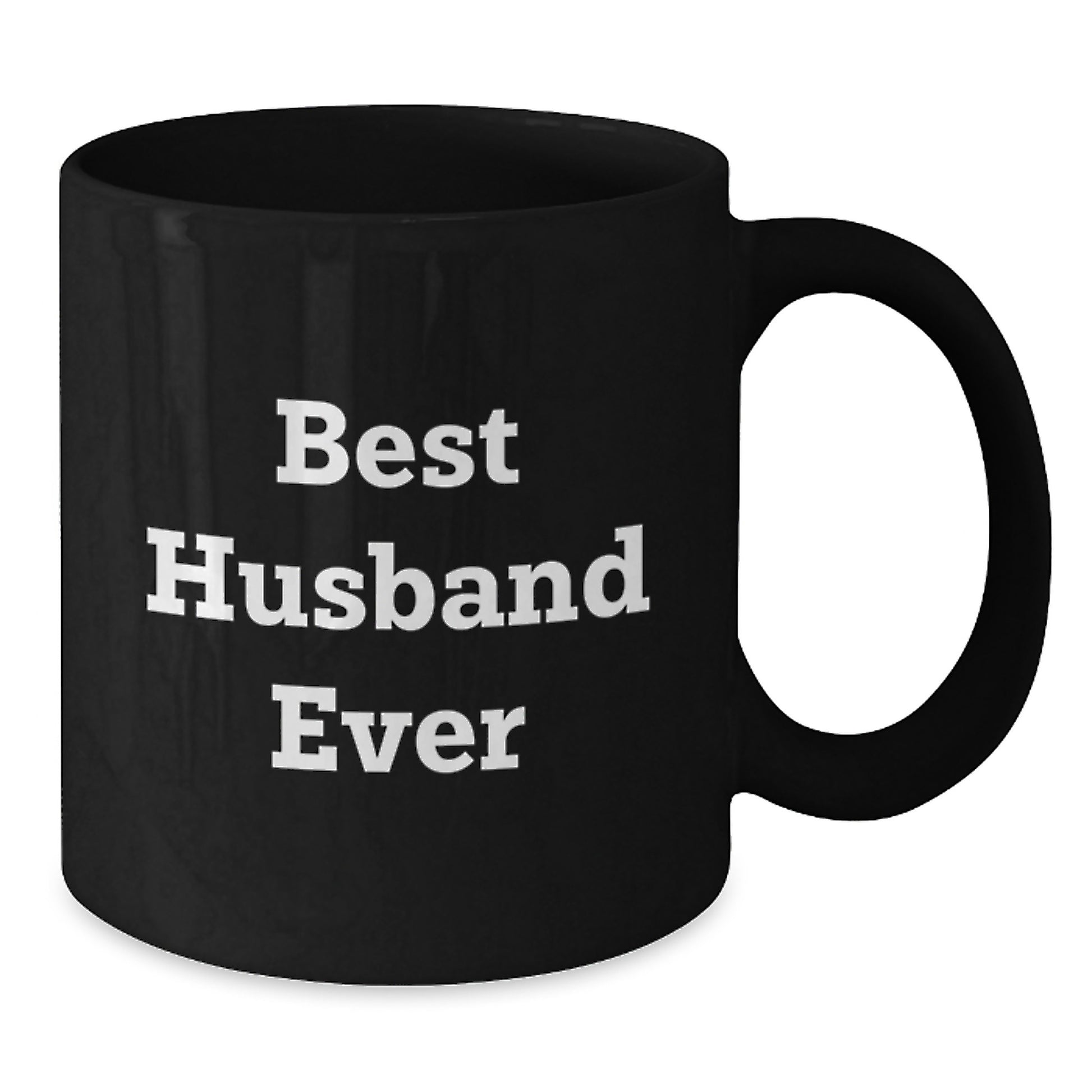 Funny Husband Gifts, 'Best Husband Ever', Black Coffee Mug for Husband, Graduation Unique Gifts from Family to Husband - Additional