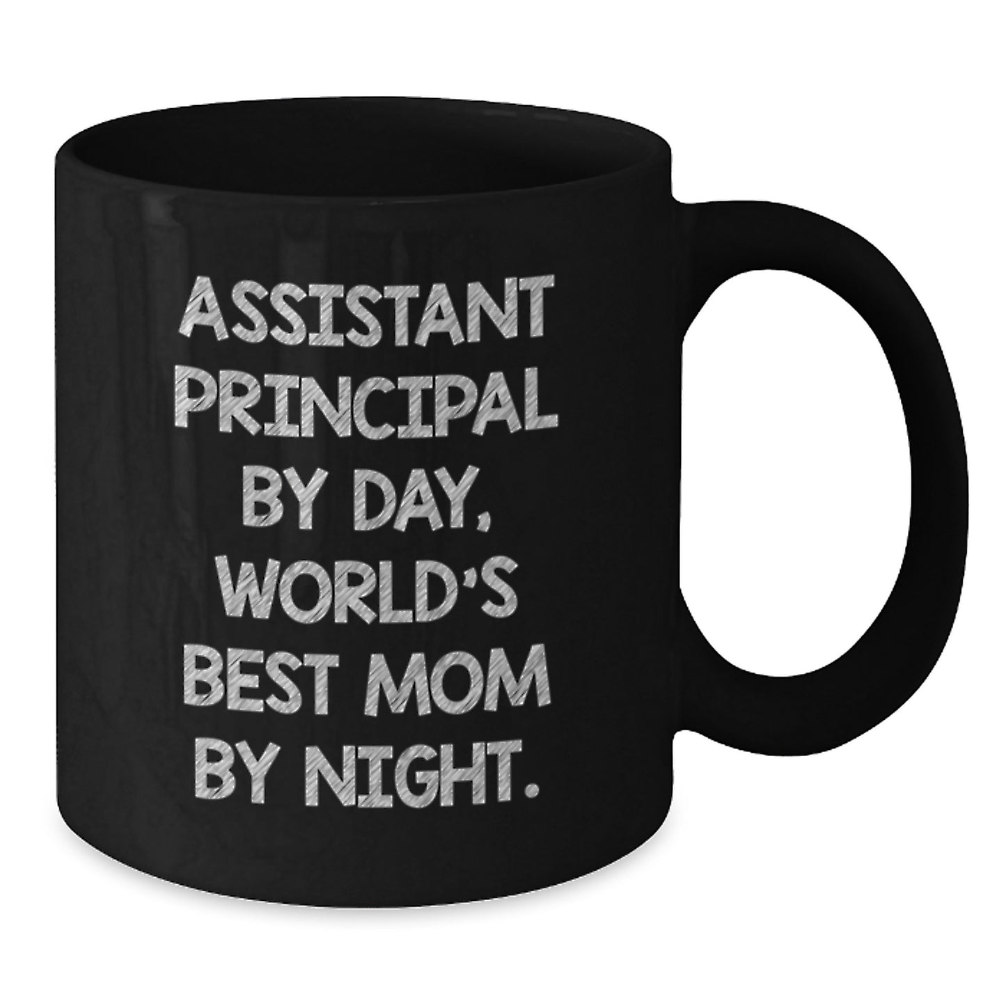 Funny Assistant Principal Gifts, World's Best Mom Mug, Christmas Unique Presents for Men, Women, Coworkers, Family - Additional
