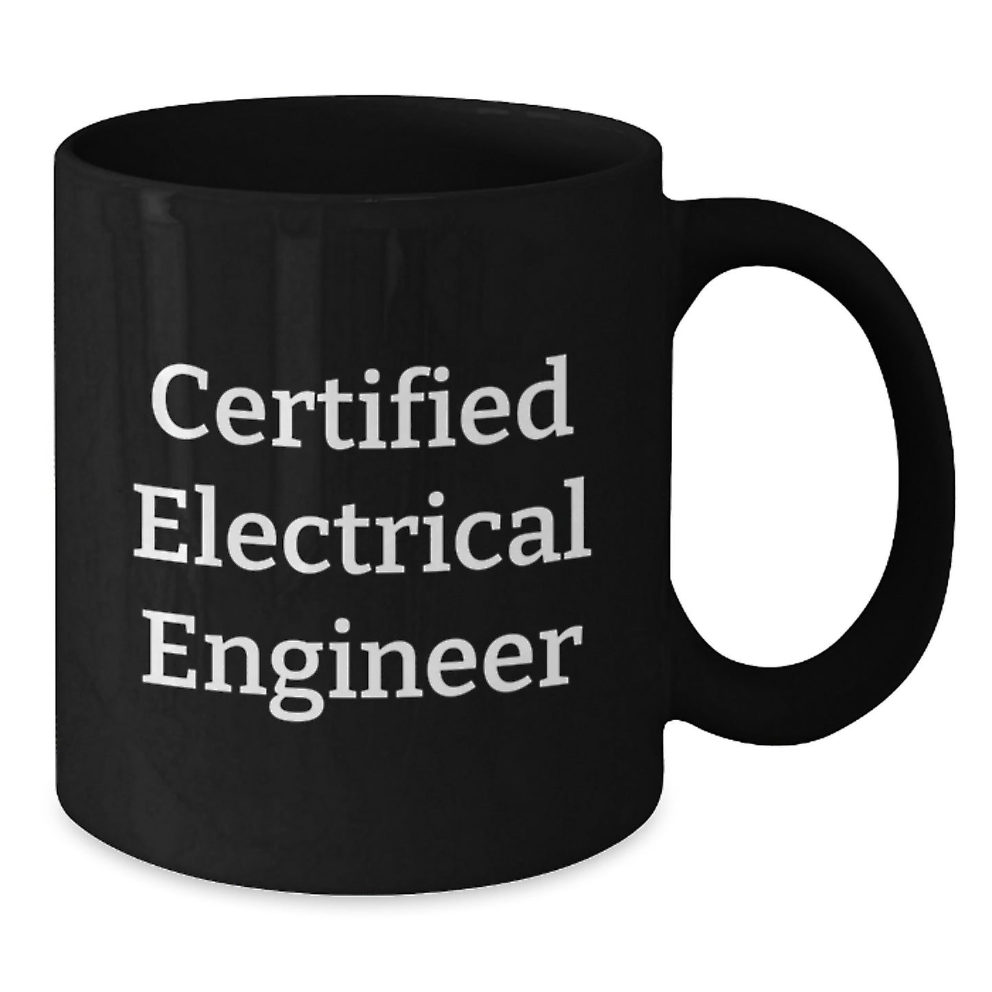 Funny Electrical Engineer Gifts for Men from Coworkers - Black Coffee Mug for Graduation - Additional